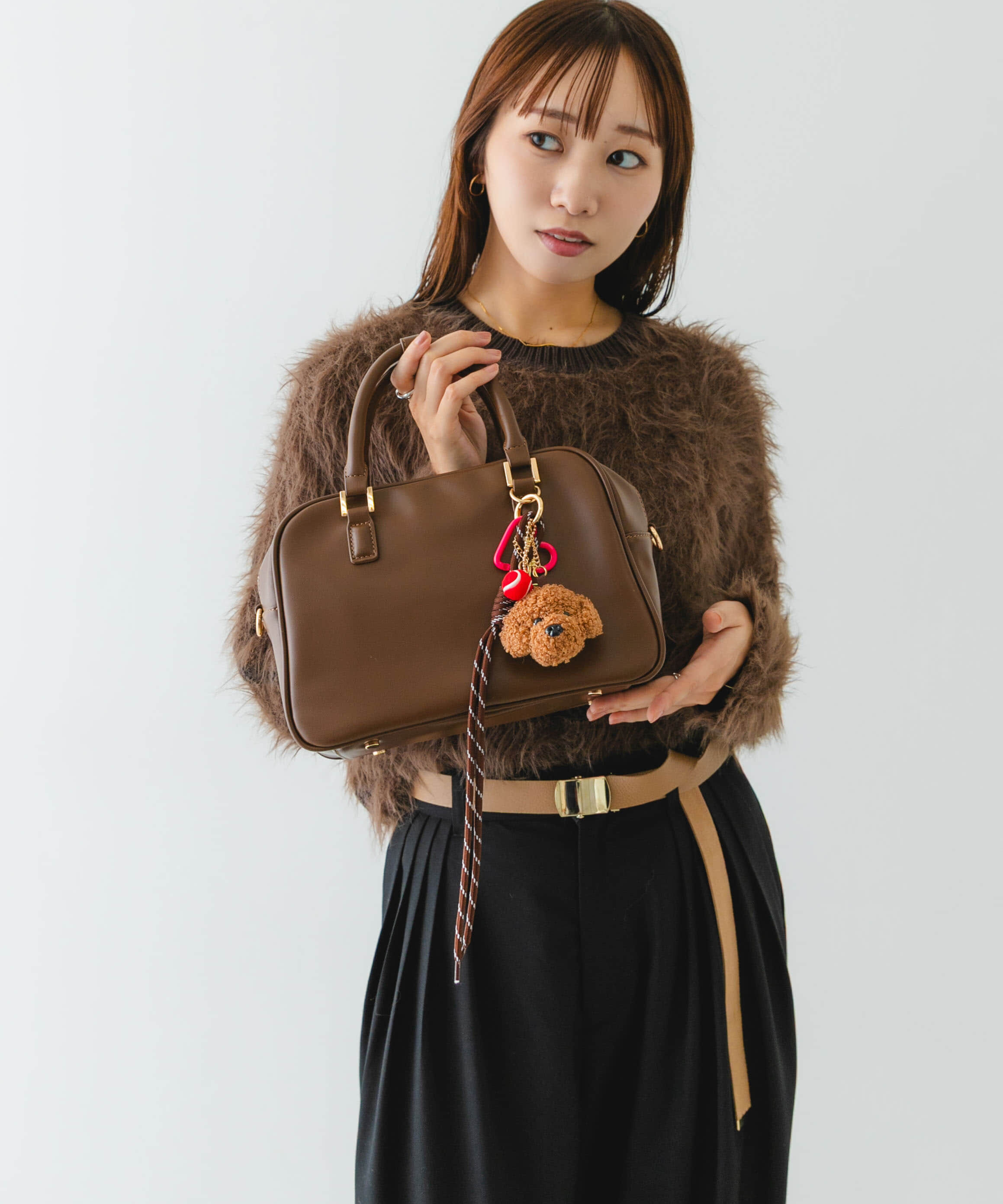 RODE SKO「チャームセットボストンバッグ」|ボストンバッグ|