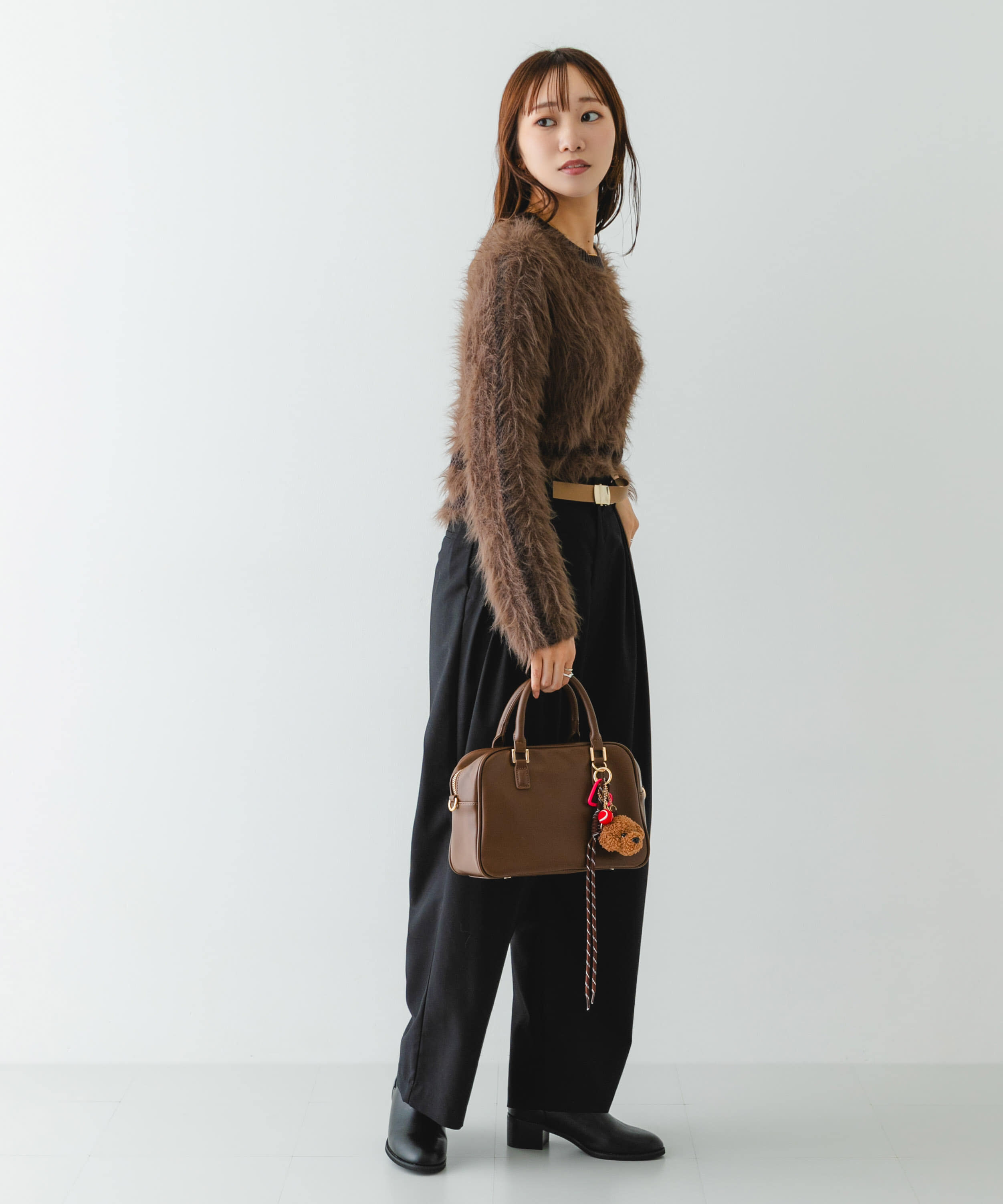 RODE SKO「チャームセットボストンバッグ」|ボストンバッグ|