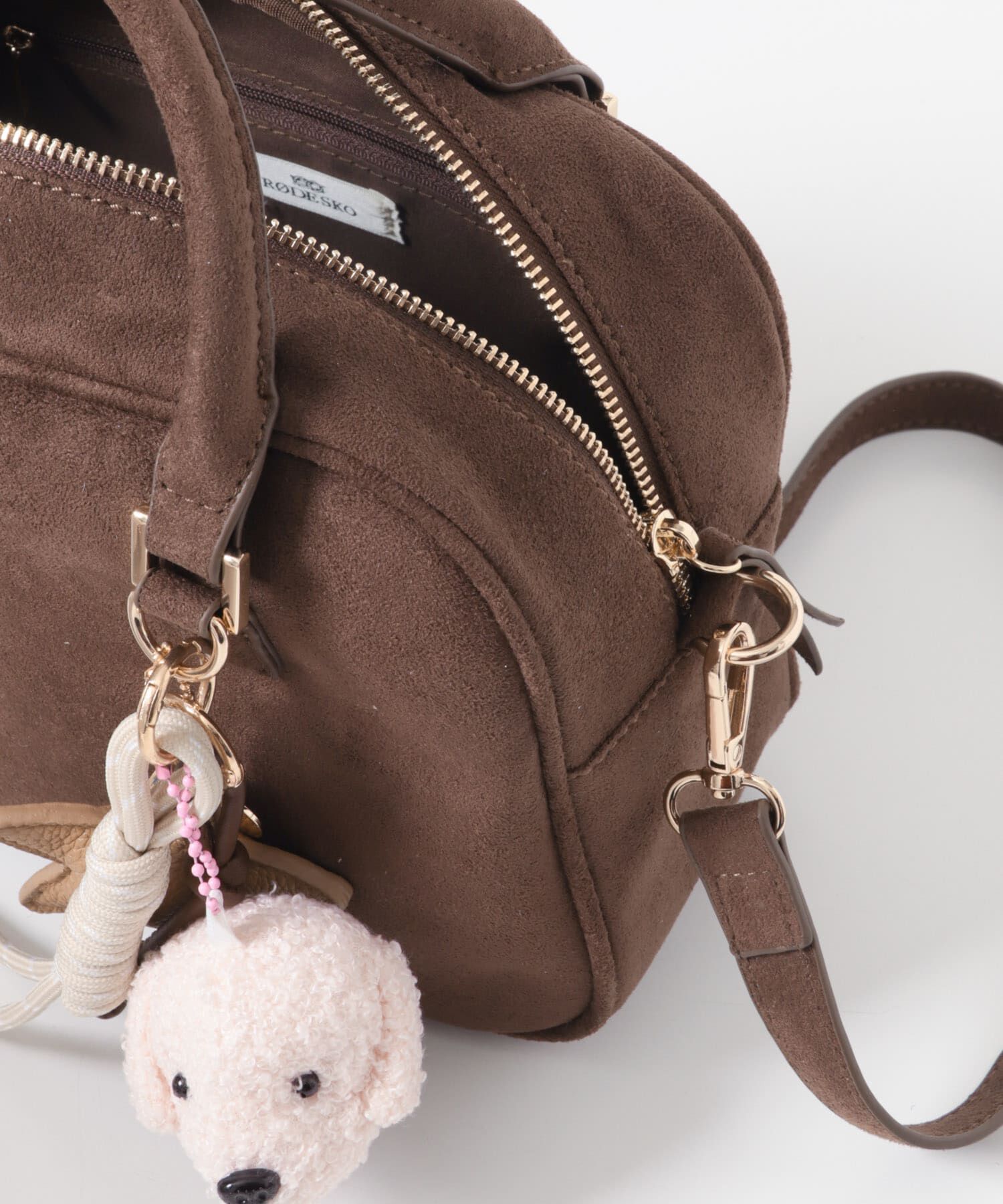 RODE SKO「チャームセットボストンバッグ」|ボストンバッグ|