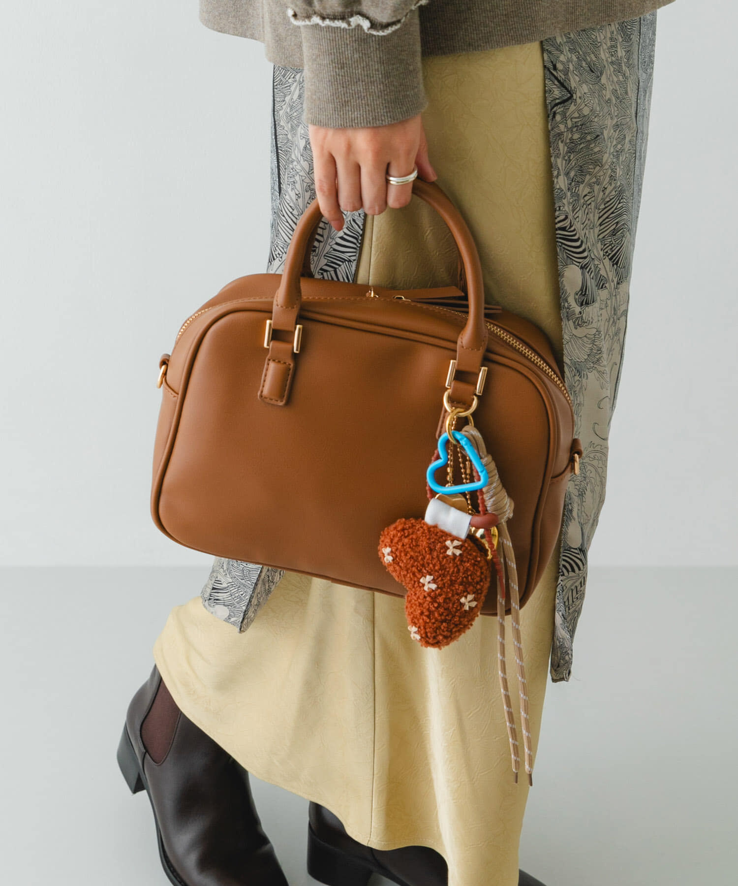 RODE SKO「チャームセットボストンバッグ」|ボストンバッグ|