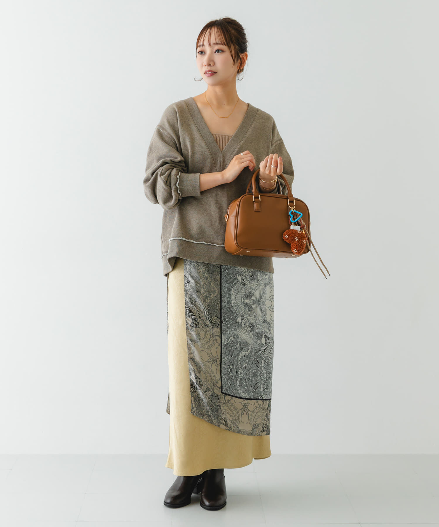 RODE SKO「チャームセットボストンバッグ」|ボストンバッグ|