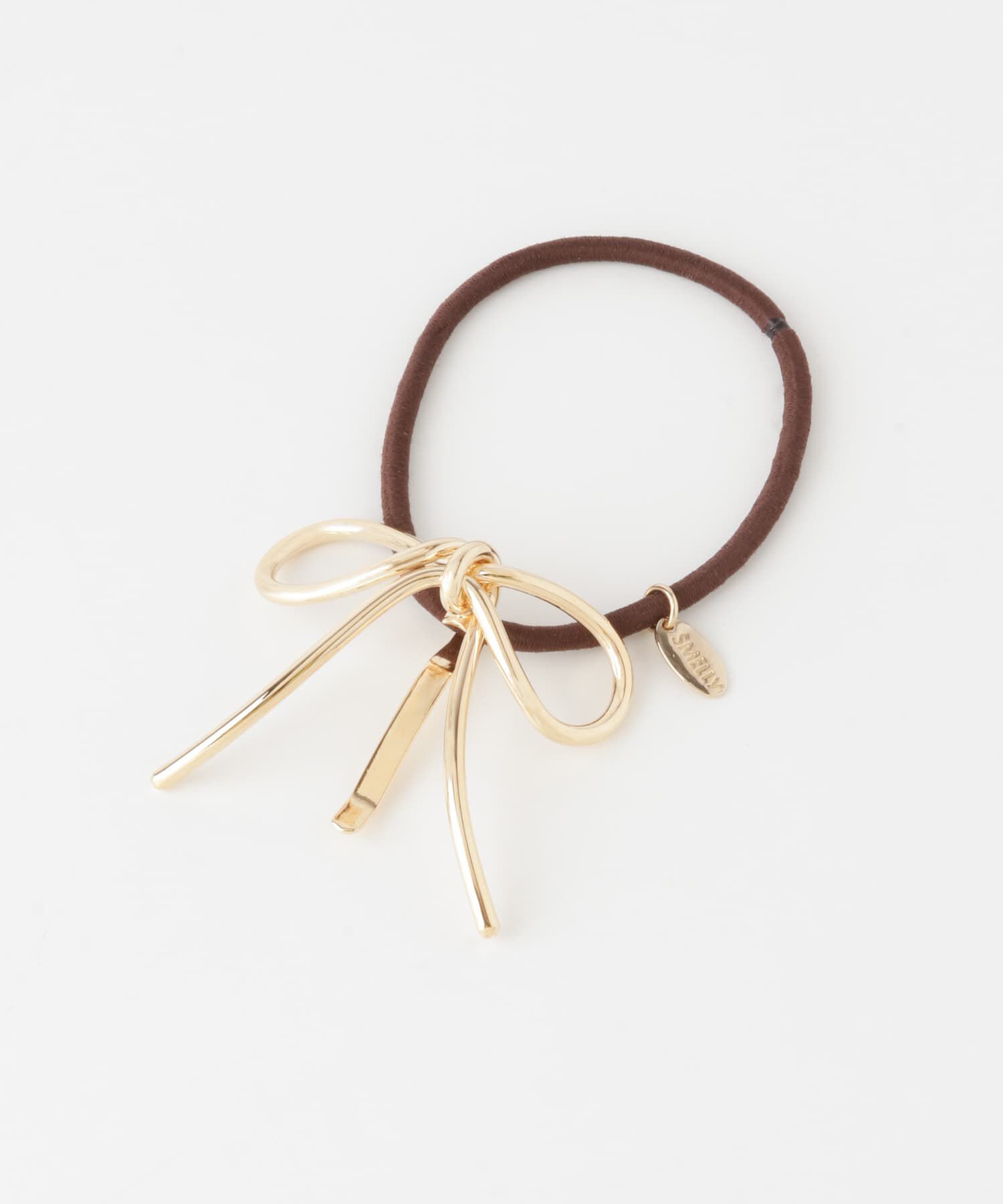 SMELLY「メタルノットリボンヘアカフセット」|ヘアゴム・シュシュ|