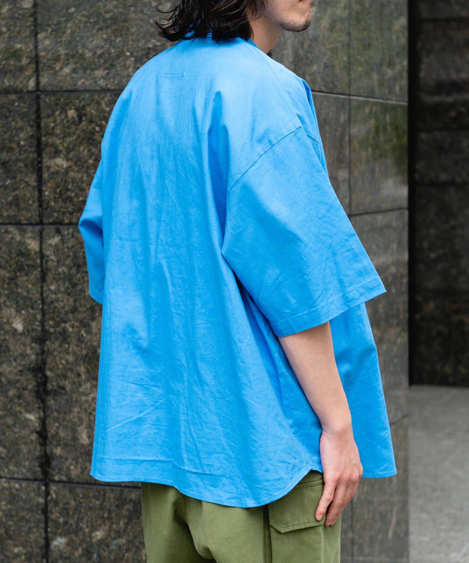 Sonny Label 「ARMY TWILL　Cotton Linen Slab Shirts」|シャツ・ブラウス|