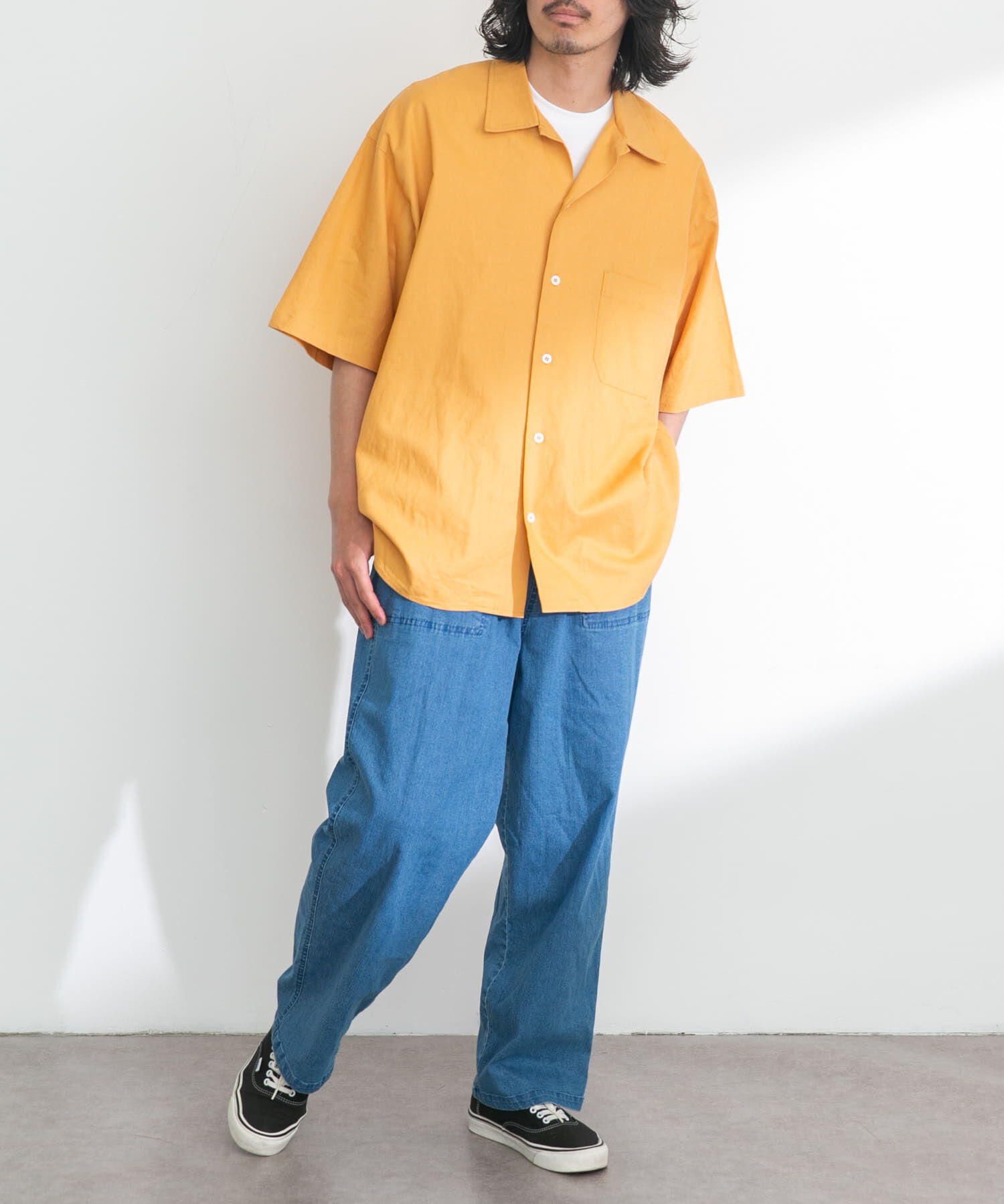 Sonny Label 「ARMY TWILL　Cotton Linen Slab Shirts」|シャツ・ブラウス|