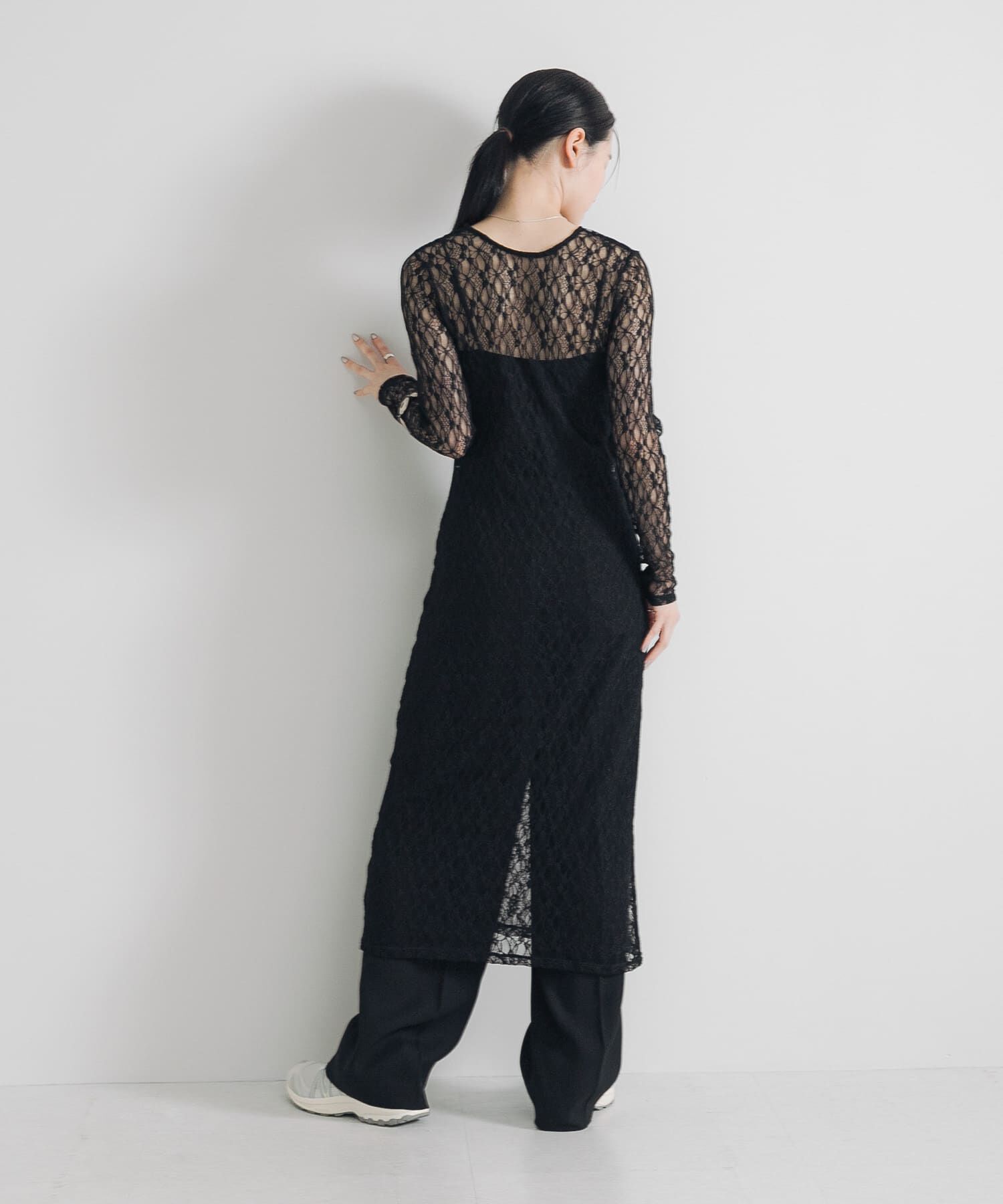 URBAN RESEARCH「ストレッチレースカットワンピース」|ワンピース|
