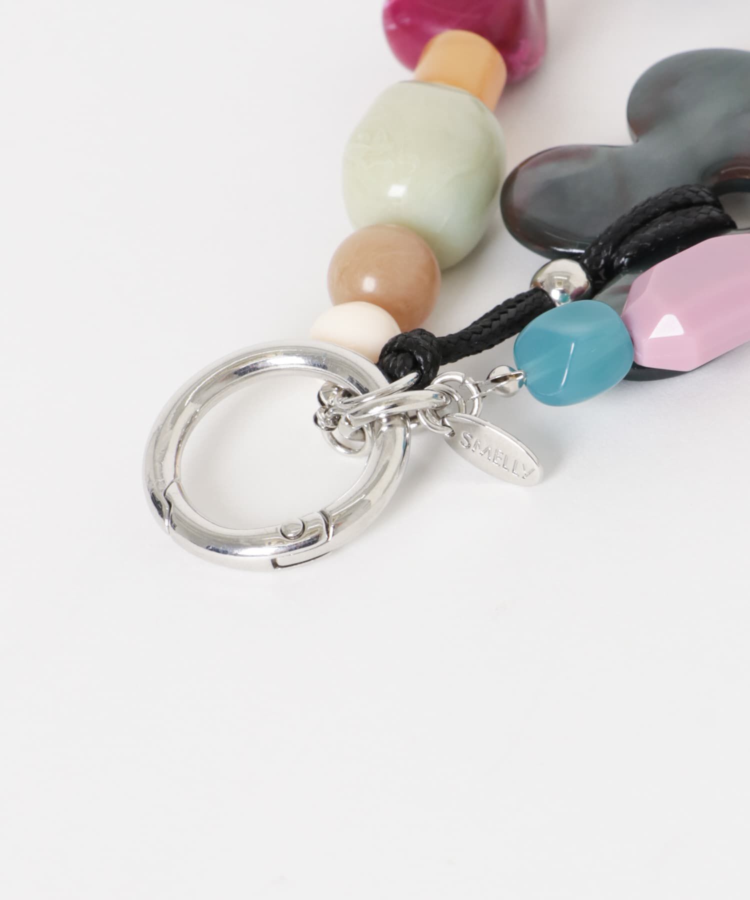 SMELLY「フラワーモチーフカラフルキーチェーン」|チャーム・キーホルダー|