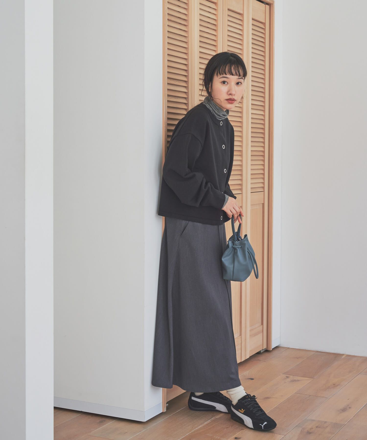 URBAN RESEARCH DOORS「『仁村紗和さん着用』『UR TECH 200日ニット』リングドットカーディガン」|カーディガン|