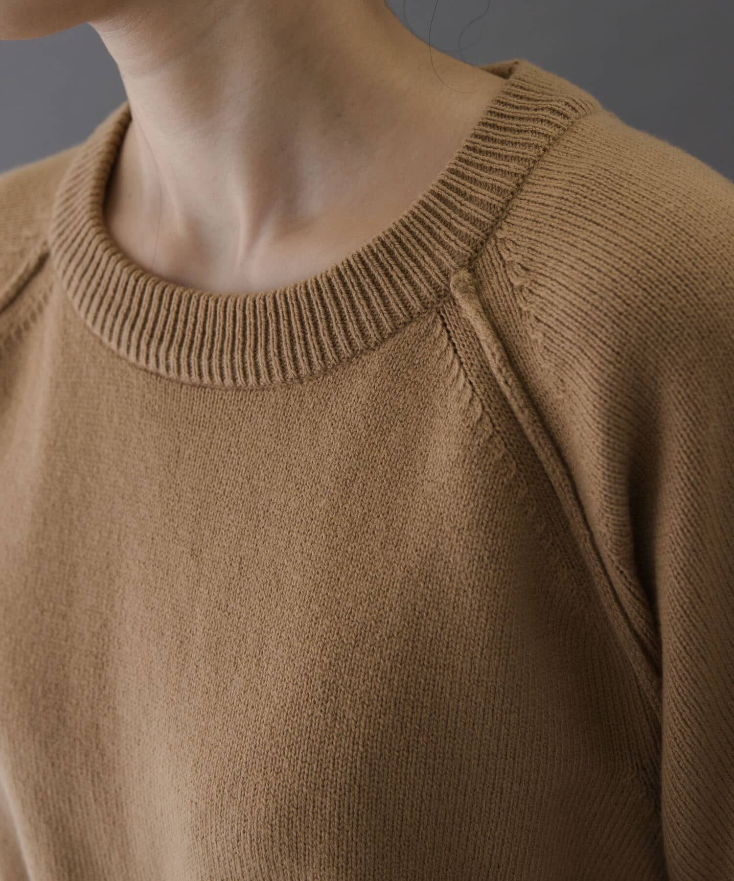 URBAN RESEARCH DOORS「FORK&SPOON　ラグランニットプルオーバー」|ニット・セーター|