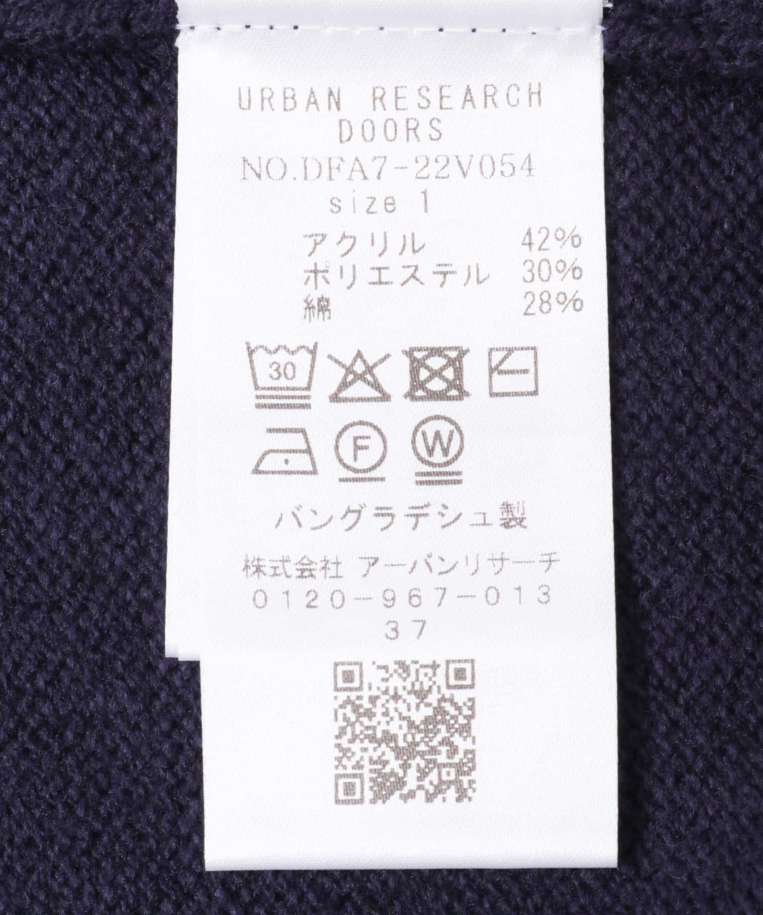 URBAN RESEARCH DOORS「FORK&SPOON　ラグランニットプルオーバー」|ニット・セーター|