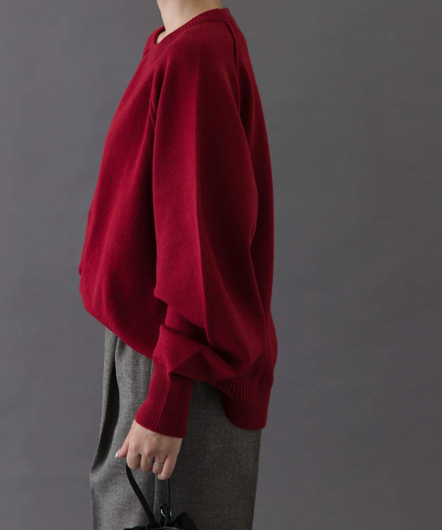 URBAN RESEARCH DOORS「FORK&SPOON　ラグランニットプルオーバー」|ニット・セーター|