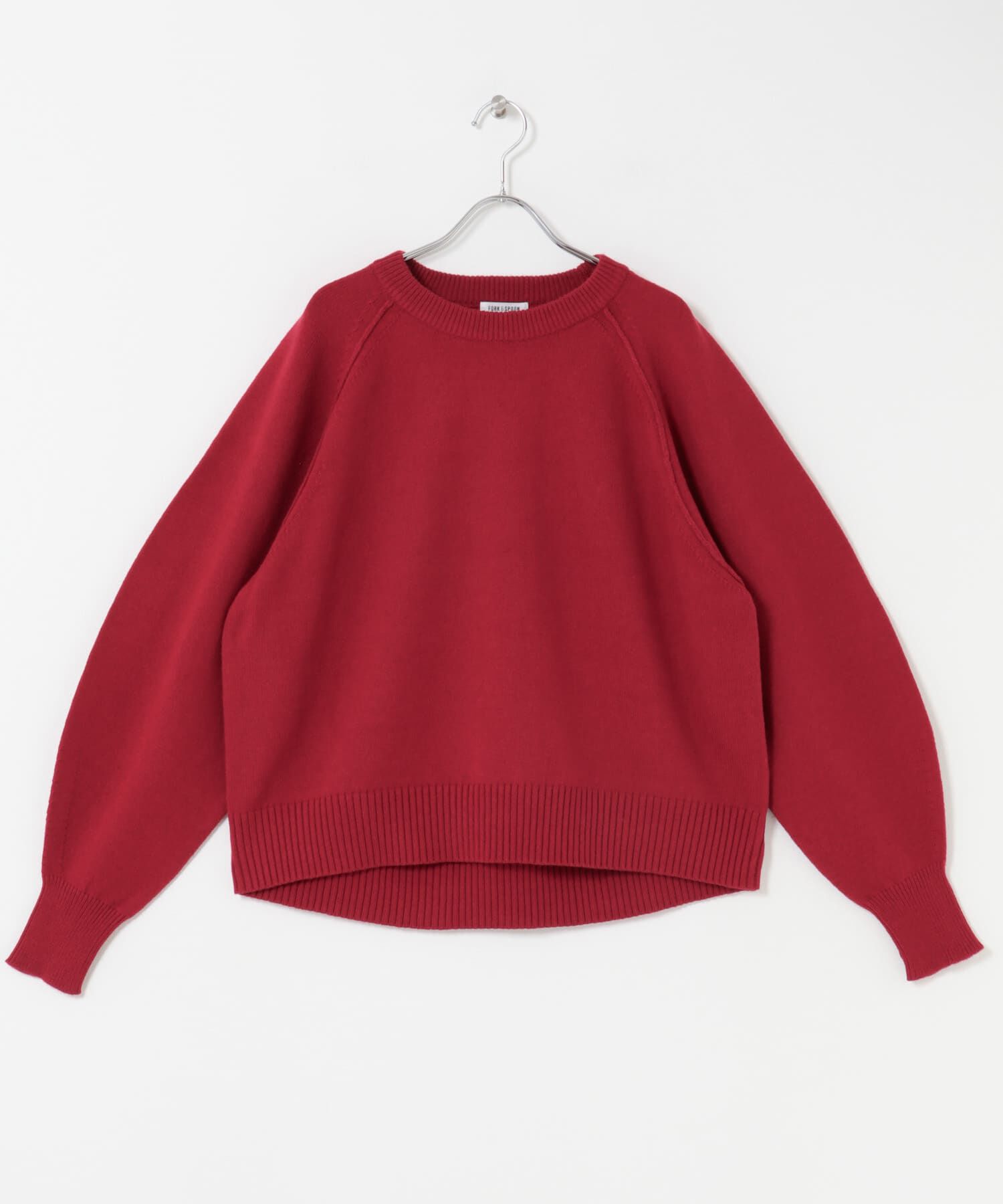 URBAN RESEARCH DOORS「FORK&SPOON　ラグランニットプルオーバー」|ニット・セーター|