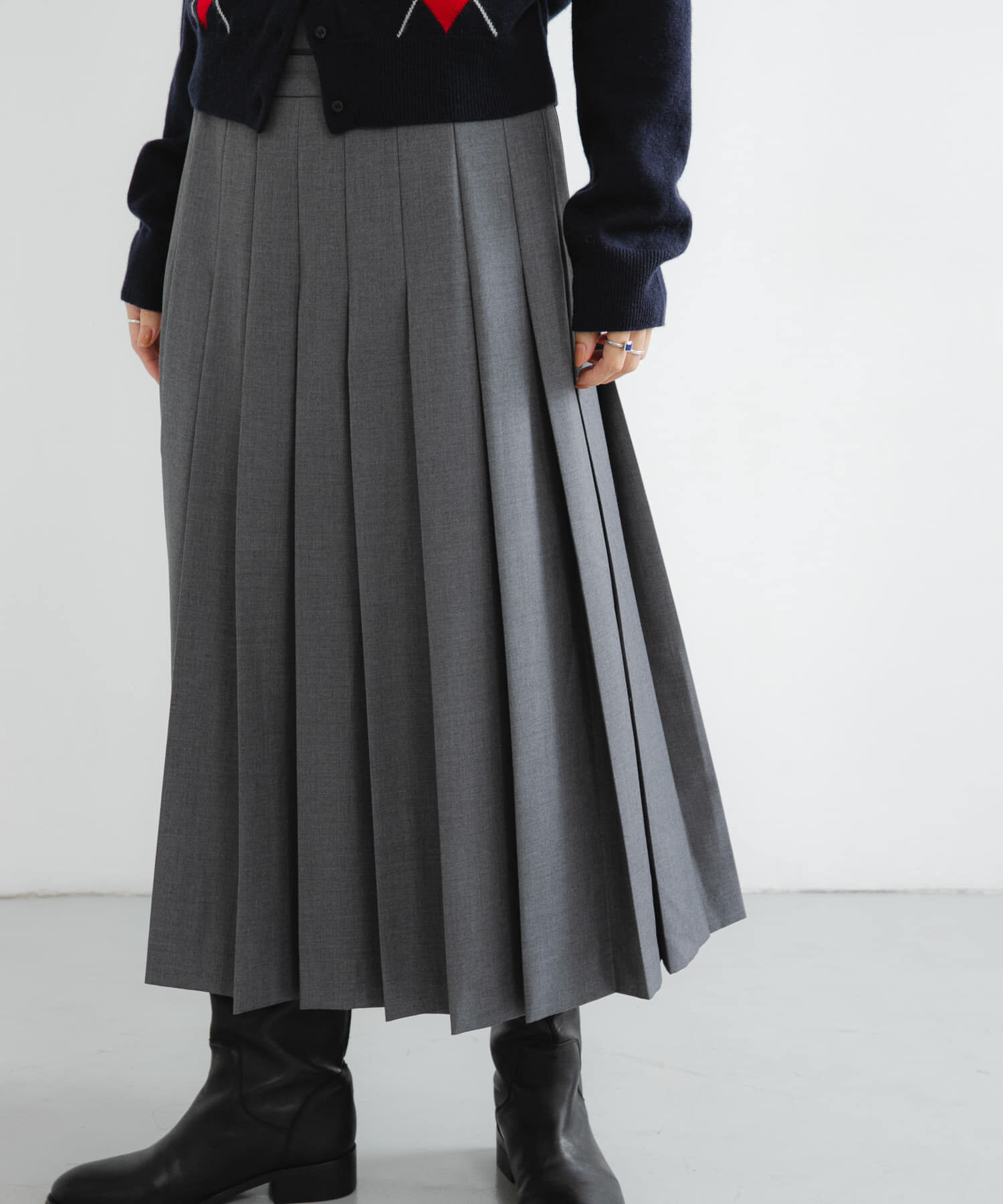 URBAN RESEARCH「ラッププリーツスカート」|スカート|