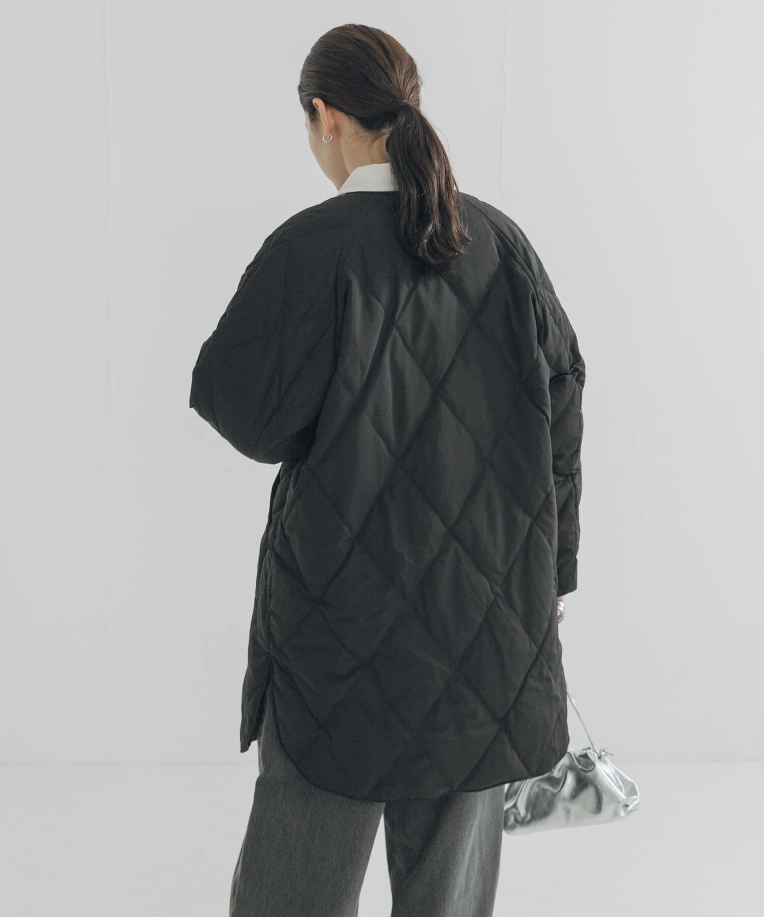 URBAN RESEARCH「『Sサイズ/WEB限定』コクーンキルティングロングダウン」|ダウン|