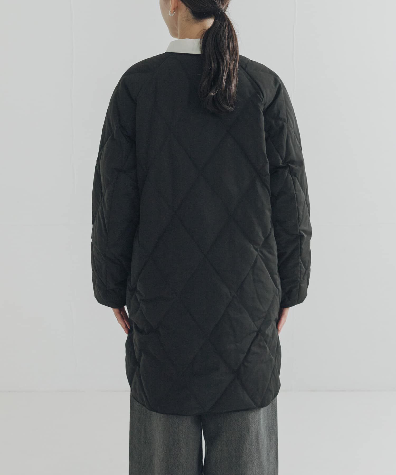 URBAN RESEARCH「『Sサイズ/WEB限定』コクーンキルティングロングダウン」|ダウン|