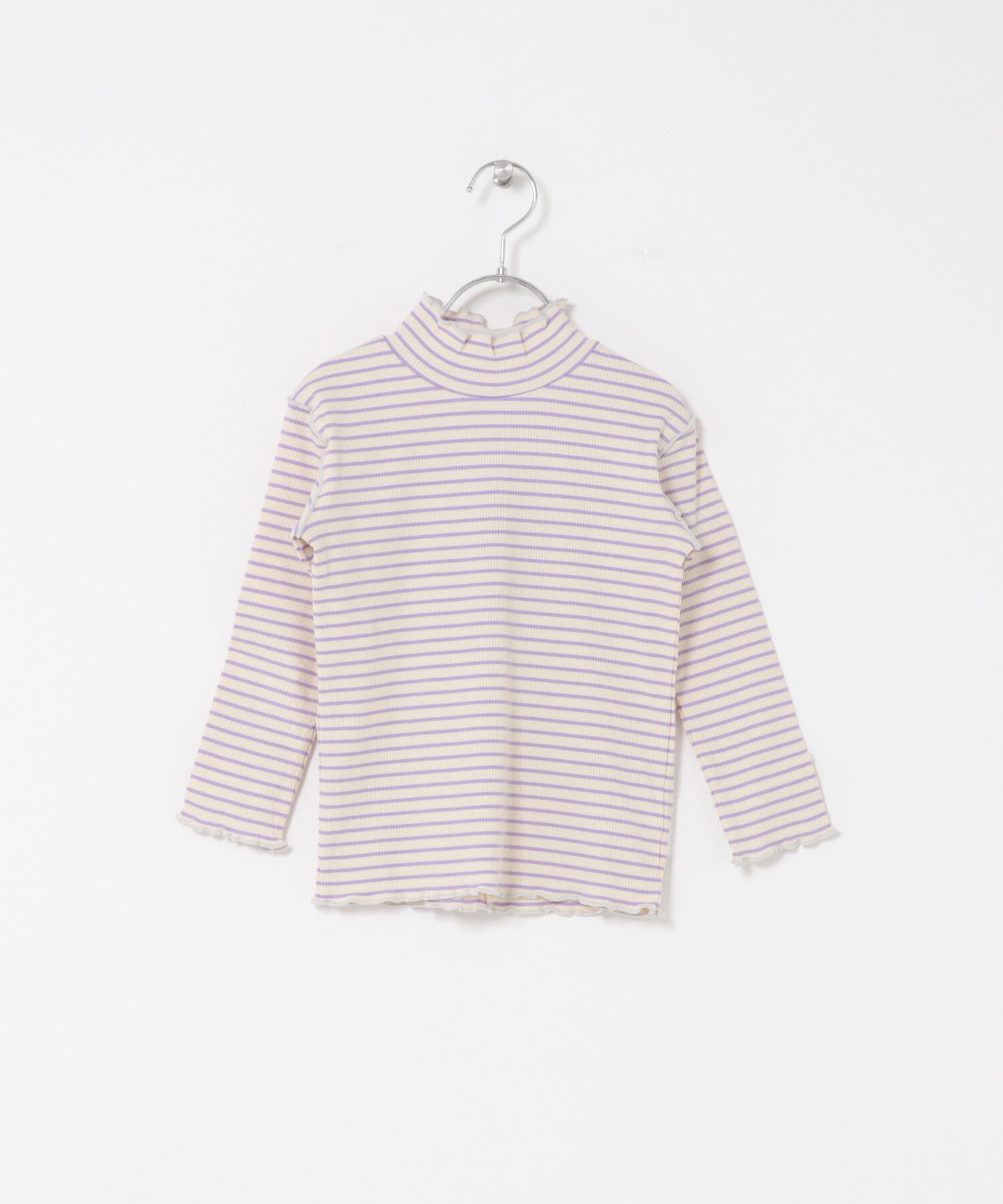 URBAN RESEARCH DOORS「『WEB/一部店舗限定サイズ』ボーダーフリルリブハイネック(KIDS)」|その他|