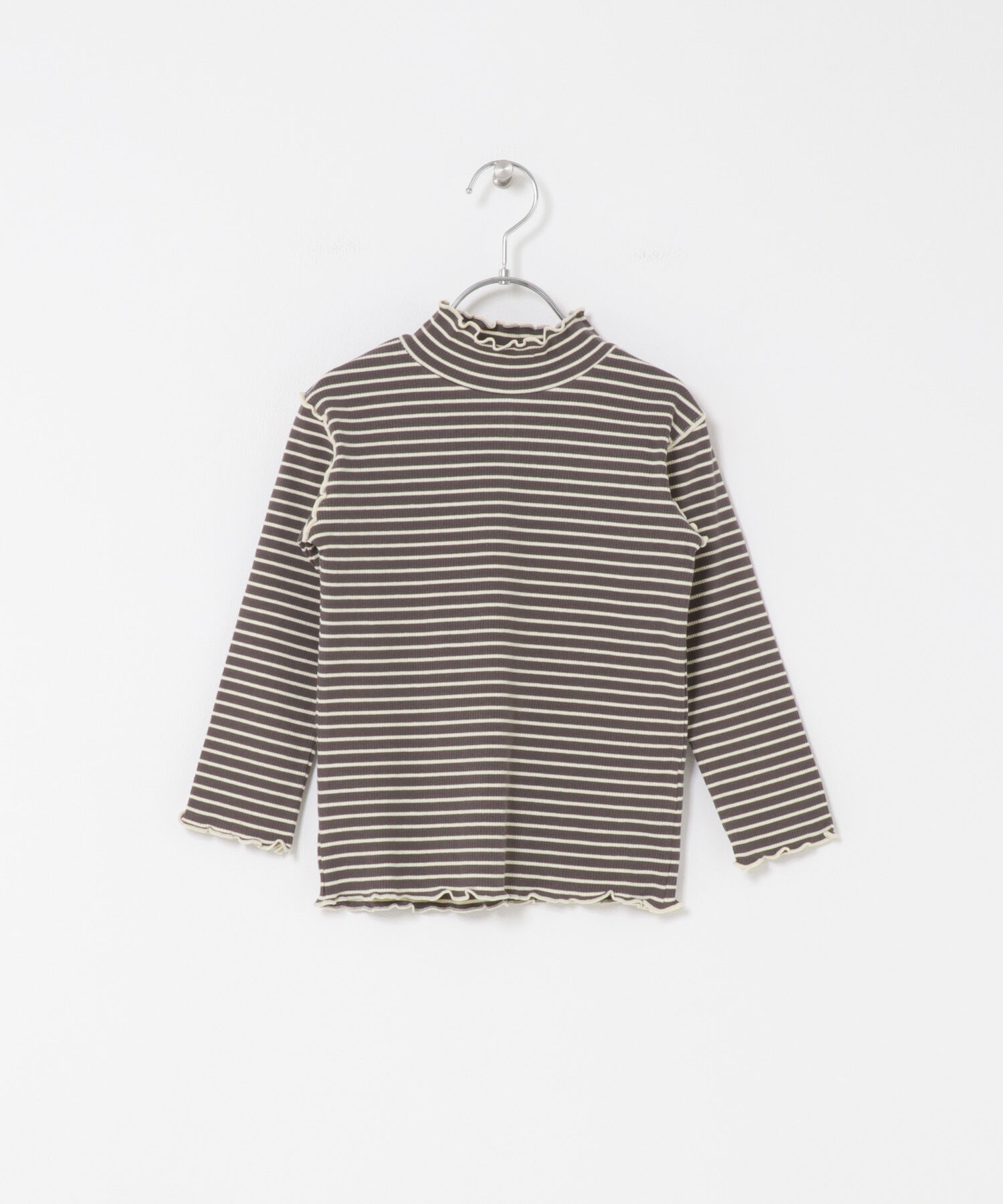 URBAN RESEARCH DOORS「『WEB/一部店舗限定サイズ』ボーダーフリルリブハイネック(KIDS)」|その他|