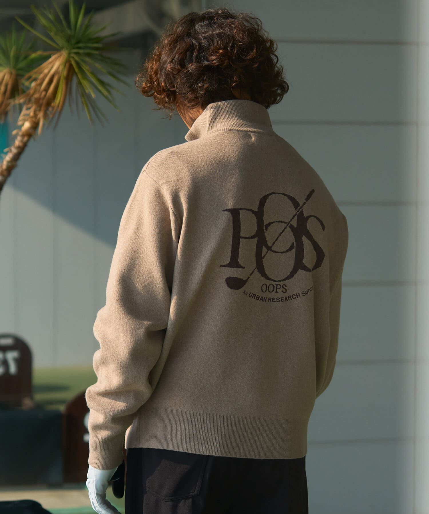 Sonny Label 「OOPS　バックBIGロゴニット」|ニット・セーター|