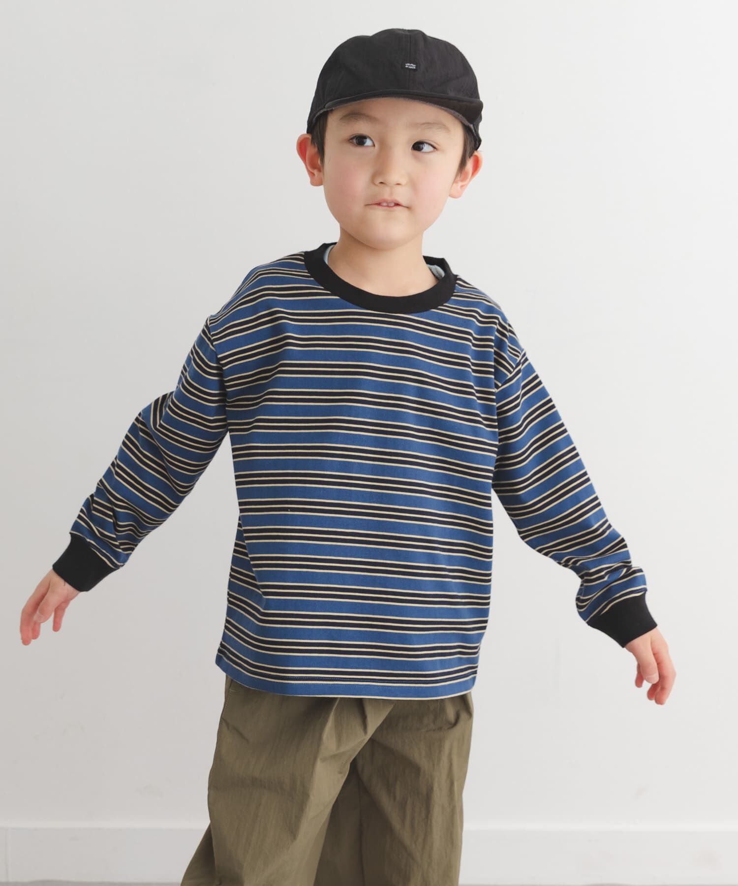 URBAN RESEARCH DOORS「『150サイズあり』マルチボーダープルオーバー(KIDS)」|その他|