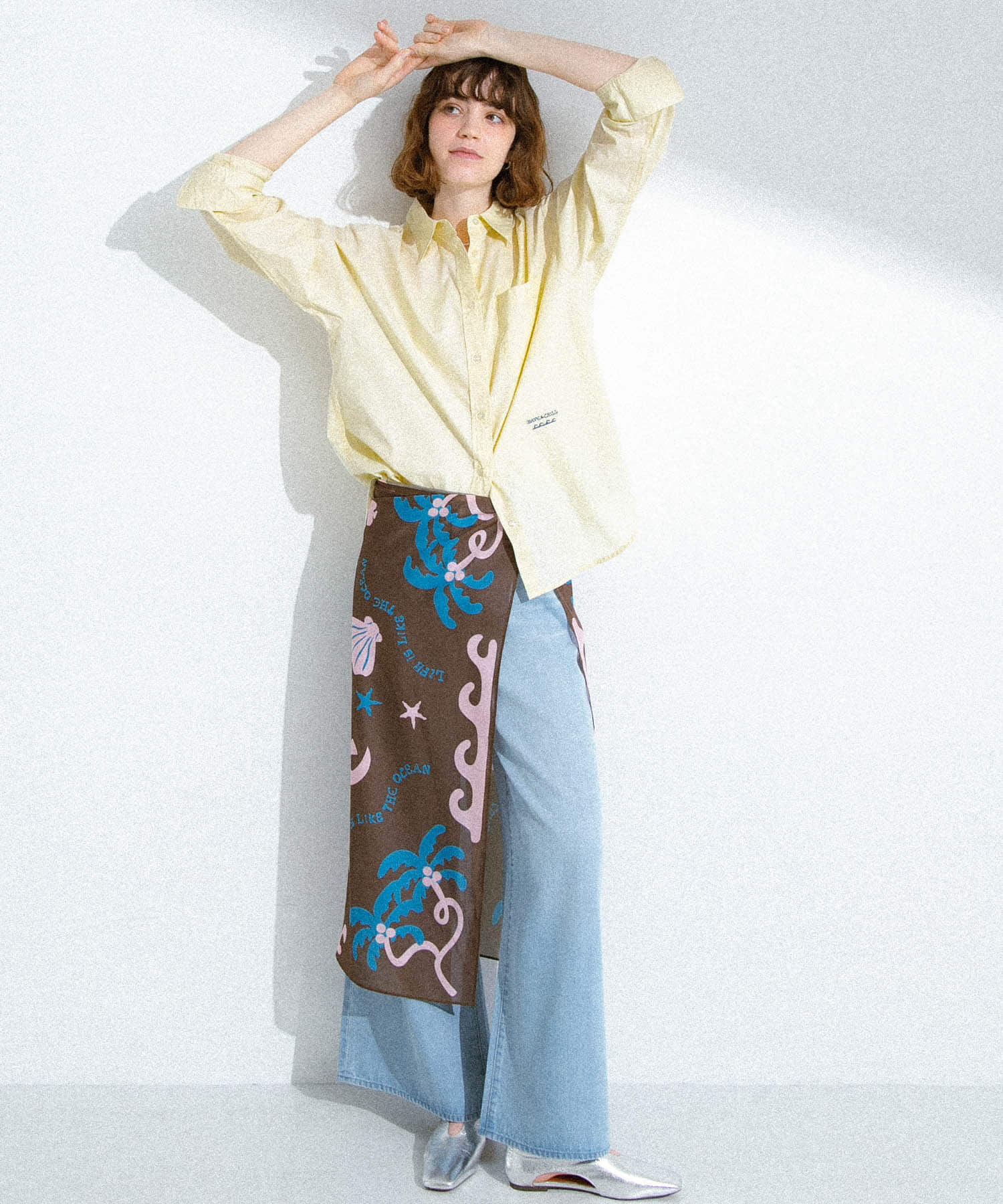 Sonny Label 「TOYAMEGコラボスカーフ」|バンダナ・スカーフ|ブラウン