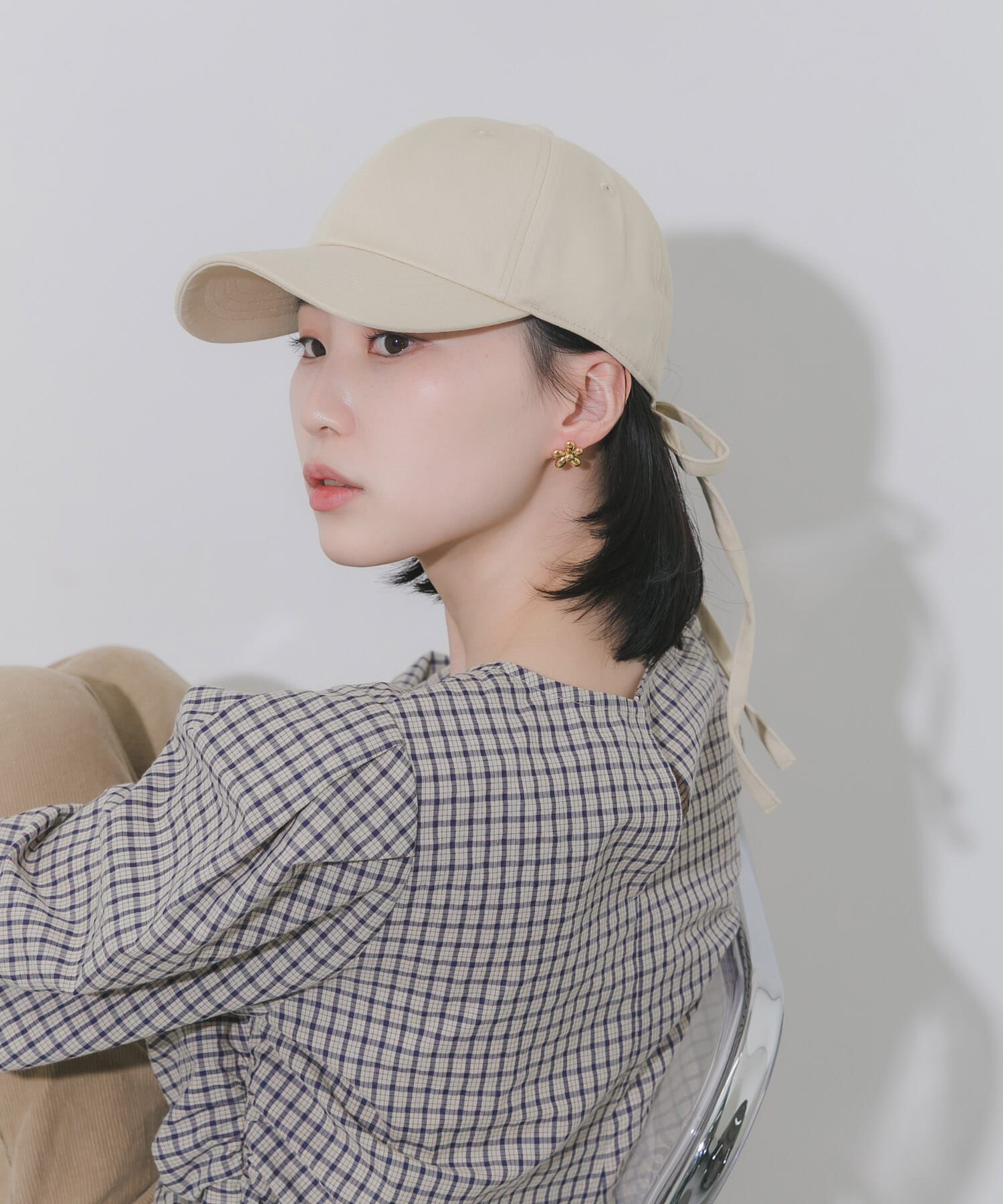 SMELLY「バックリボンキャップ」|キャップ・キャスケット|