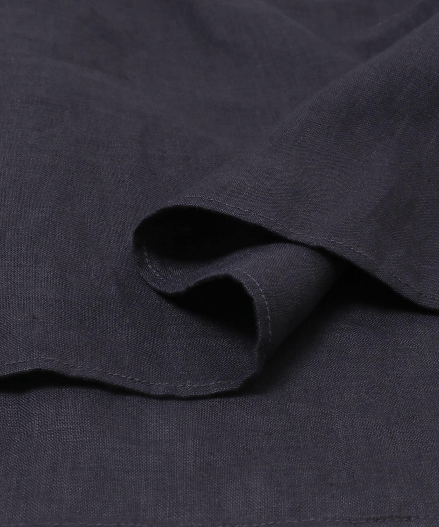 かぐれ「リネンヘンリーワイドシャツ」|シャツ・ブラウス|