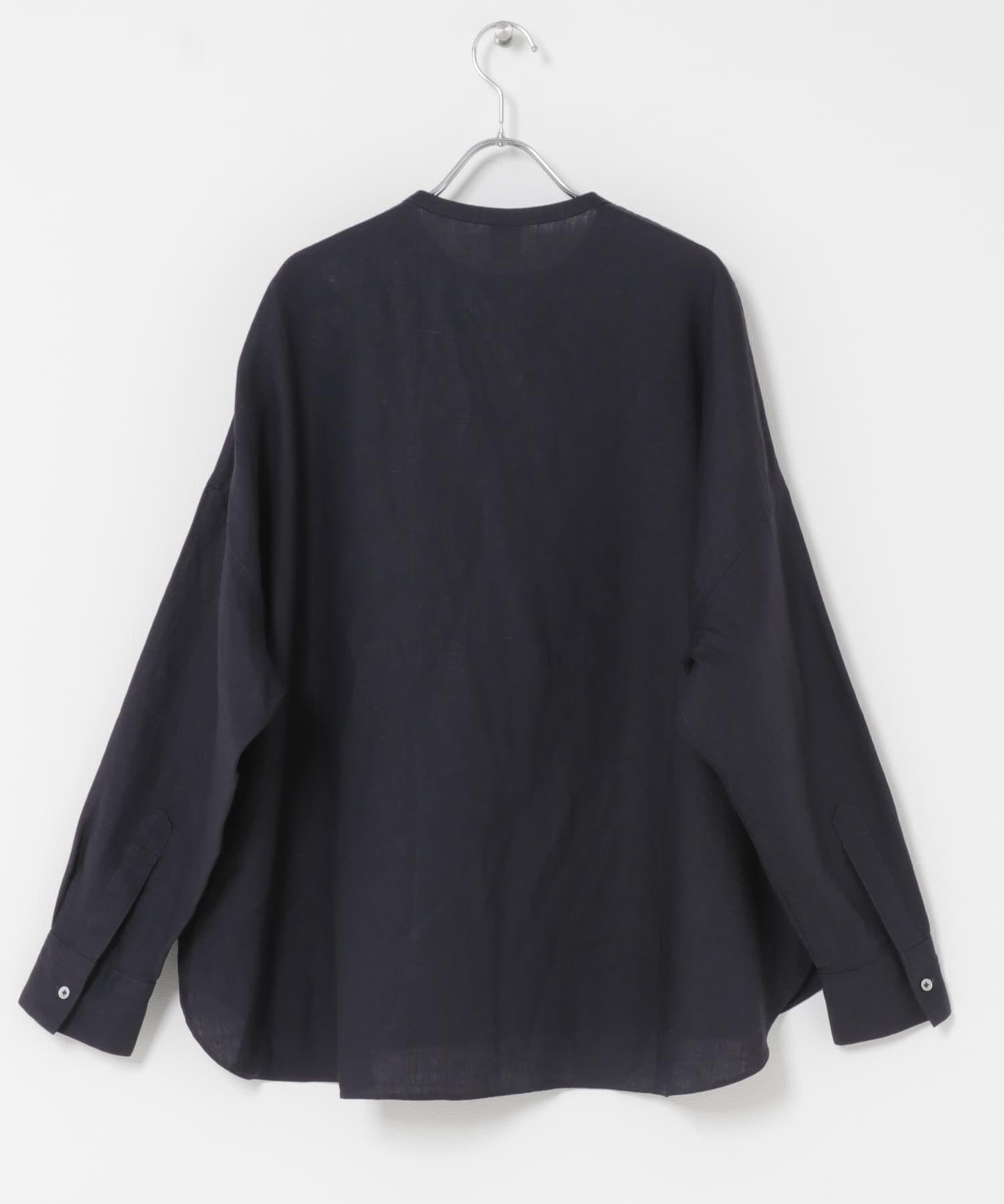 かぐれ「リネンダブルポケットワイドシャツ」|シャツ・ブラウス|