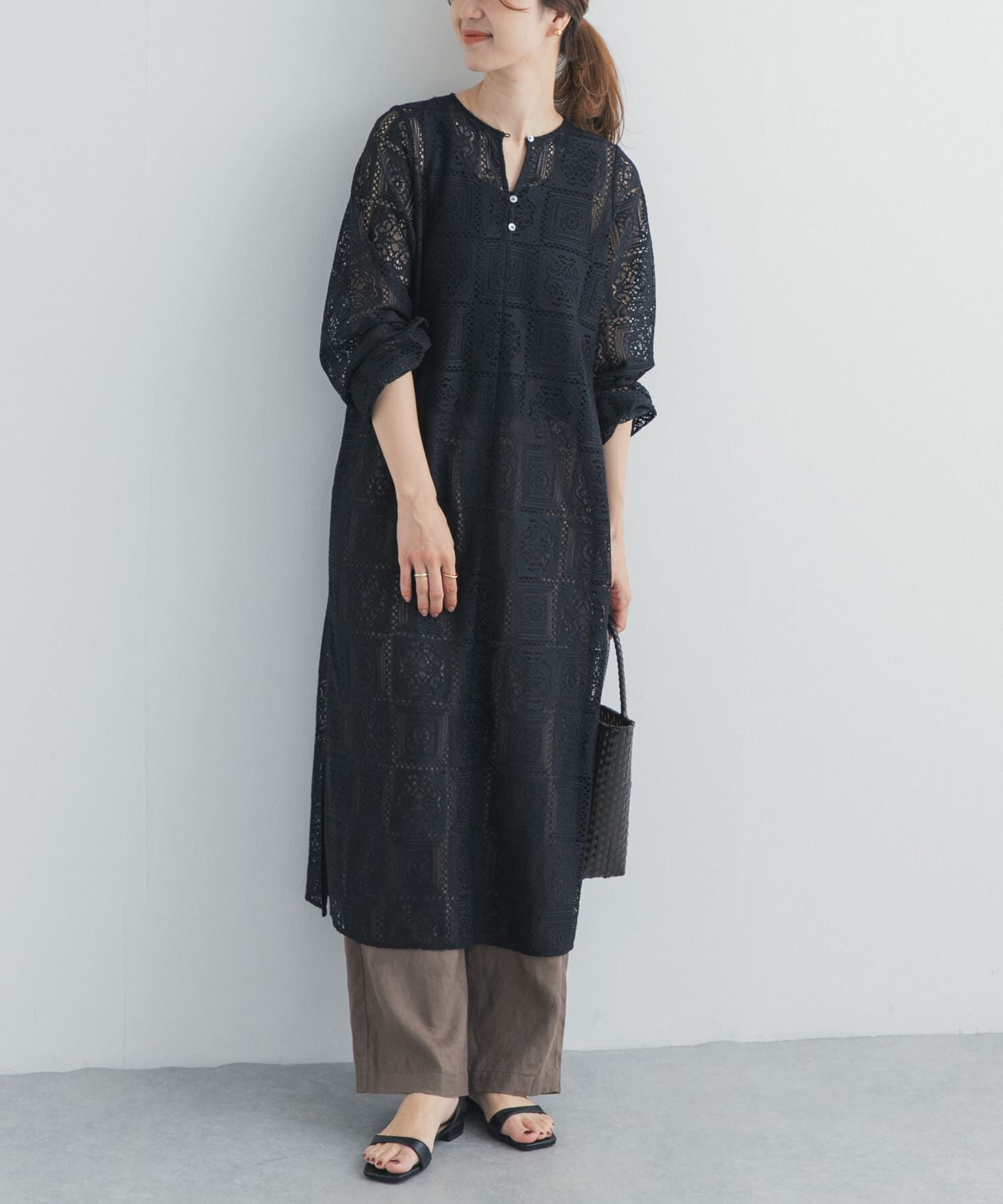 URBAN RESEARCH DOORS「レースワンピース」|ワンピース|