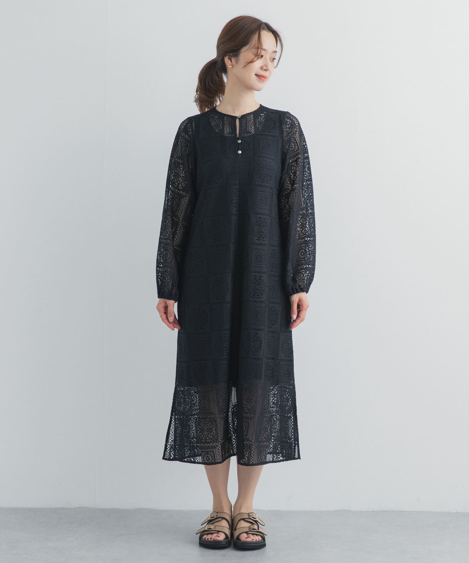 URBAN RESEARCH DOORS「レースワンピース」|ワンピース|