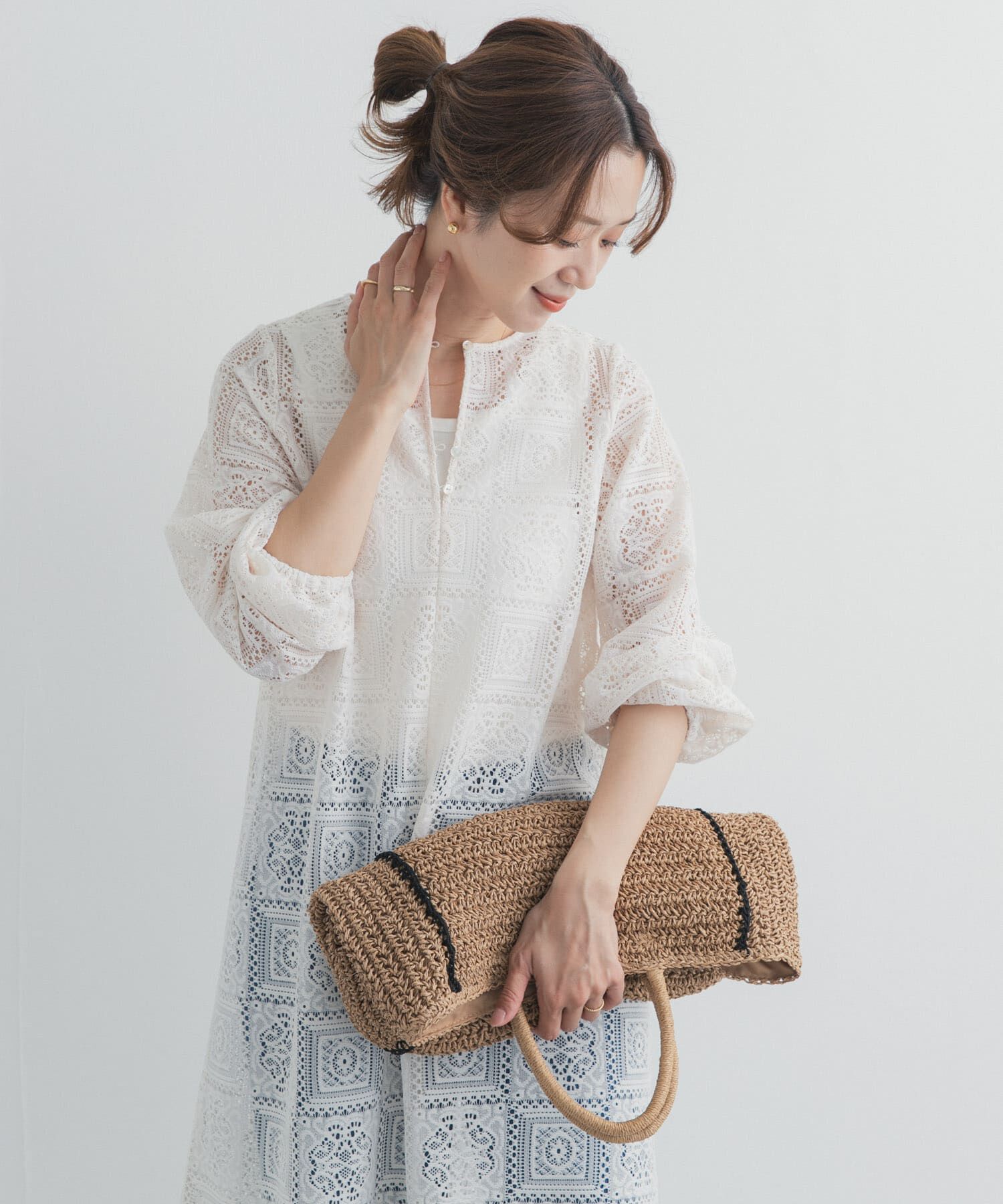 URBAN RESEARCH DOORS「レースワンピース」|ワンピース|