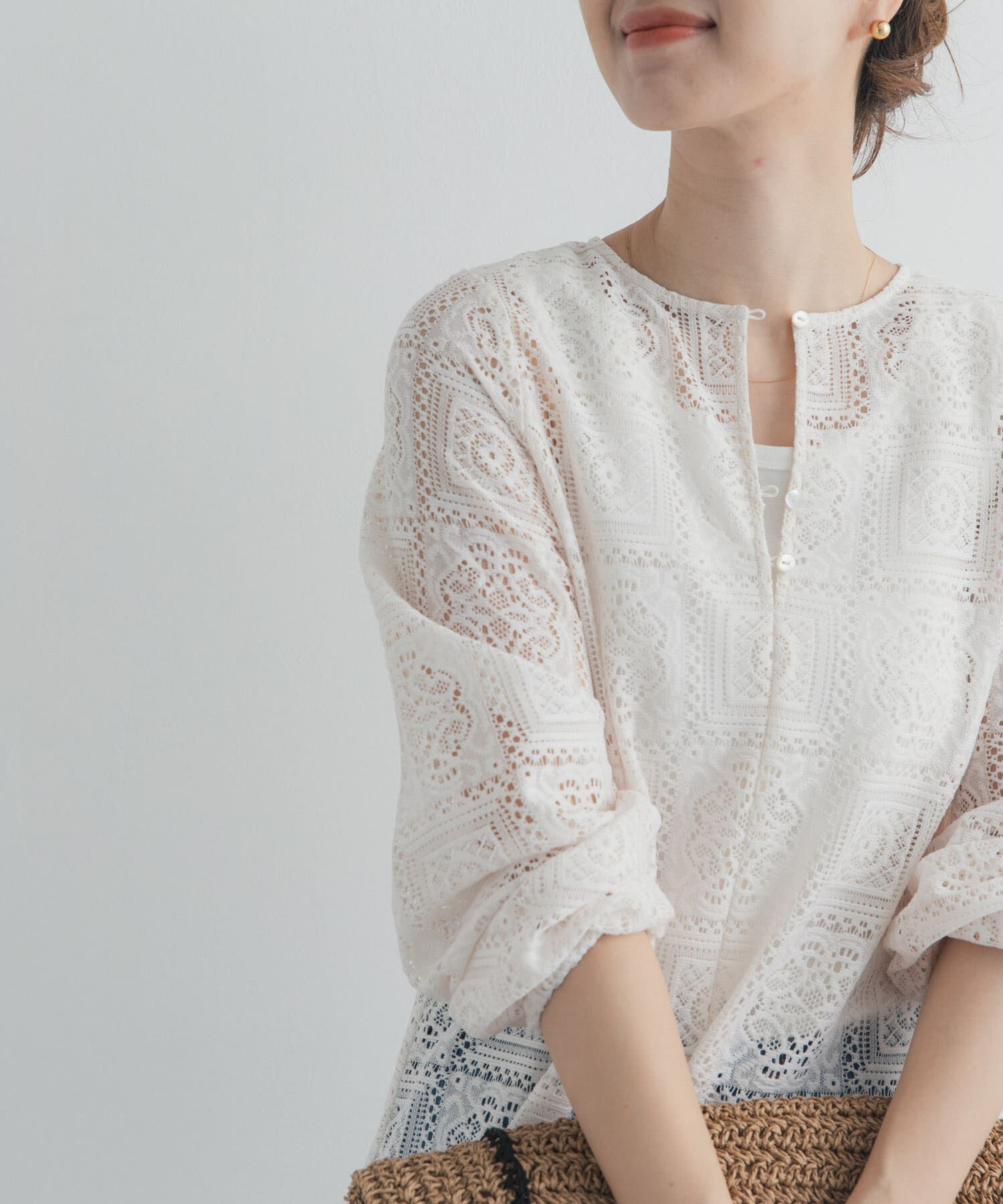 URBAN RESEARCH DOORS「レースワンピース」|ワンピース|