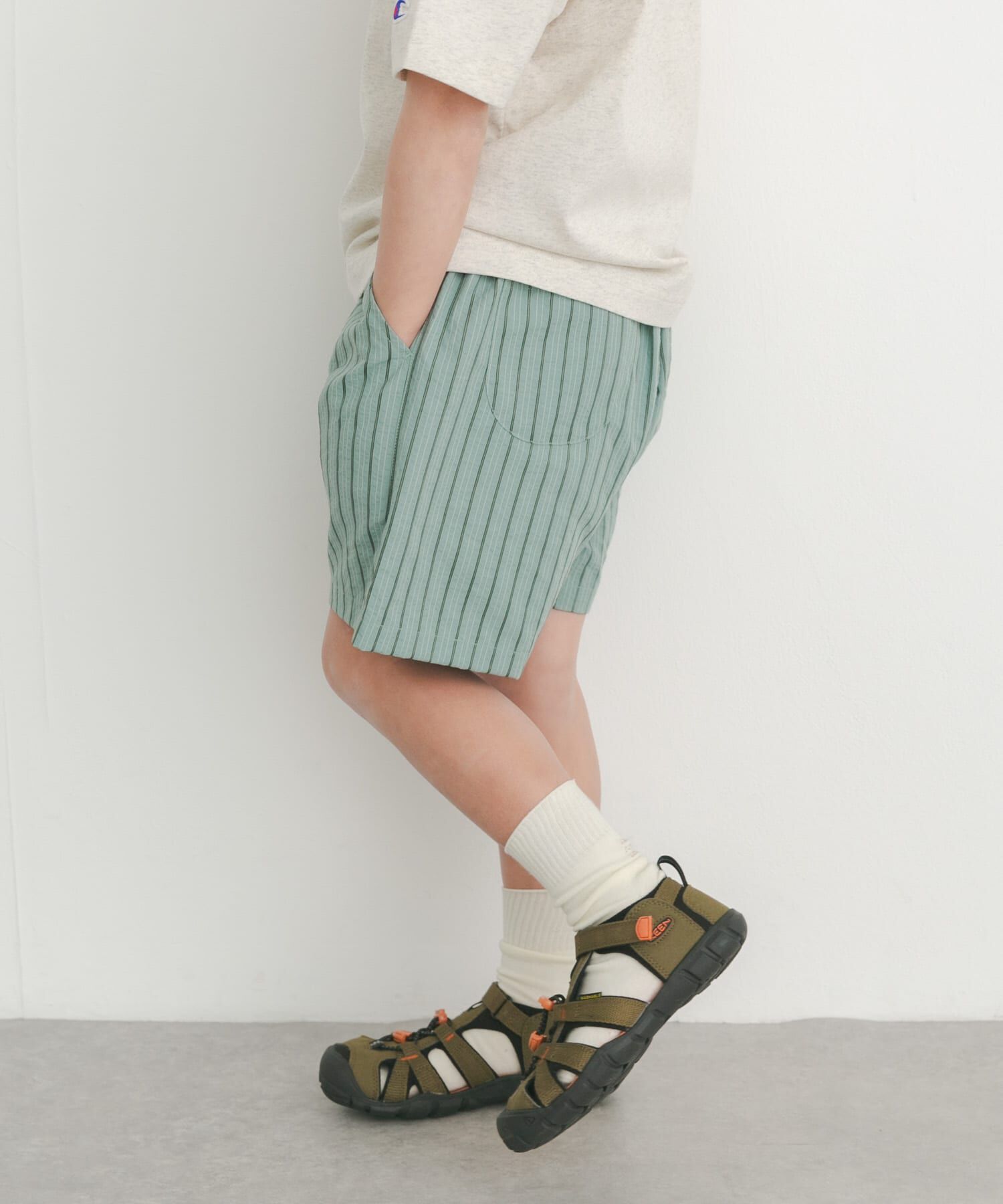 URBAN RESEARCH DOORS「『150サイズあり』ストライプショートパンツ(KIDS)」|その他|