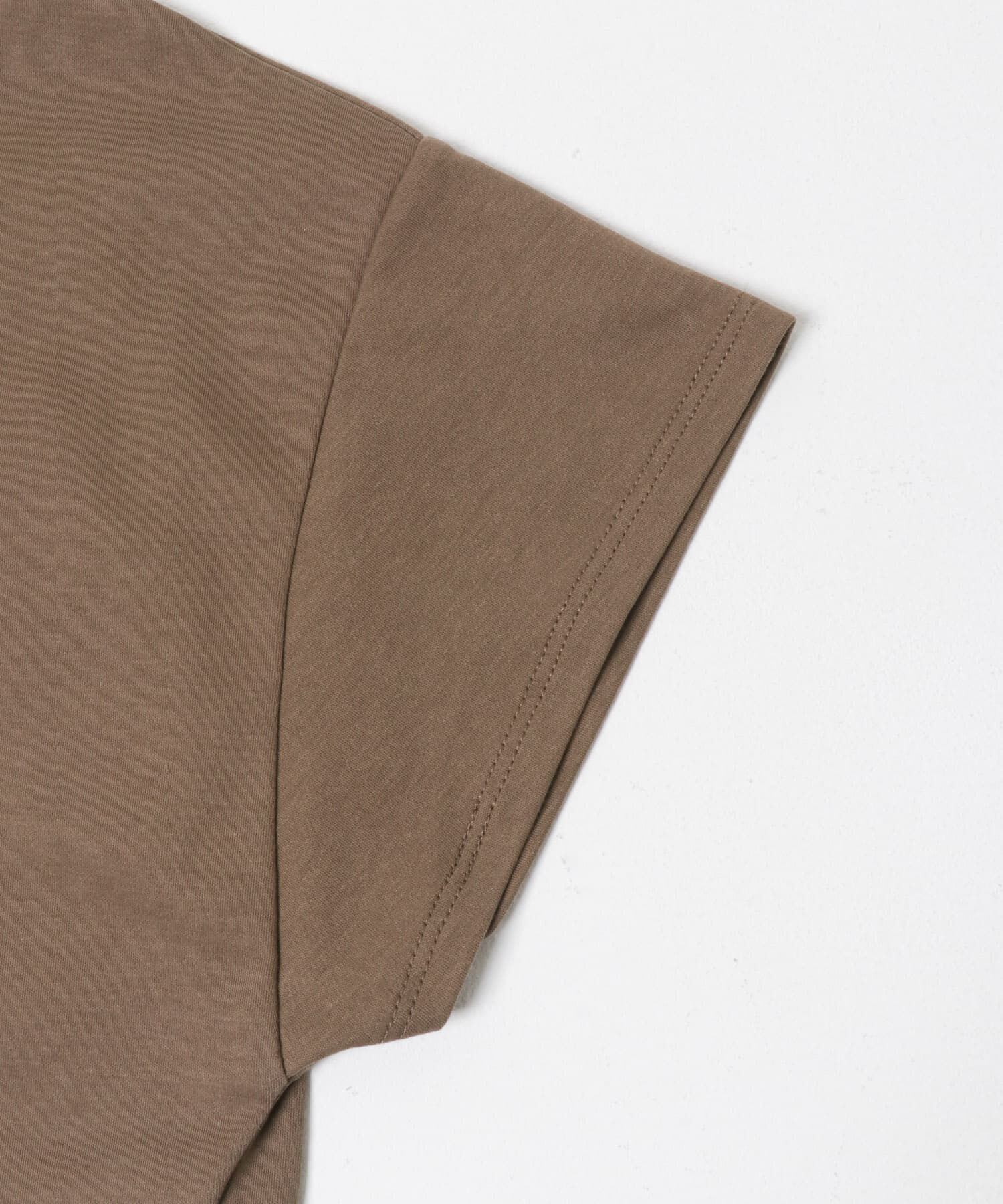 URBAN RESEARCH DOORS「異素材切替えラウンドヘムプルオーバー」|Tシャツ・カットソー|