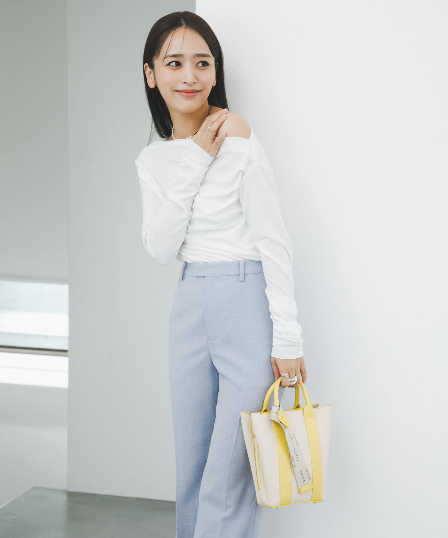 RODE SKO「『別注』AJUGA.&times;RODE SKO　ロゴリボン付ショルダーバッグ」|ショルダー・メッセンジャー|