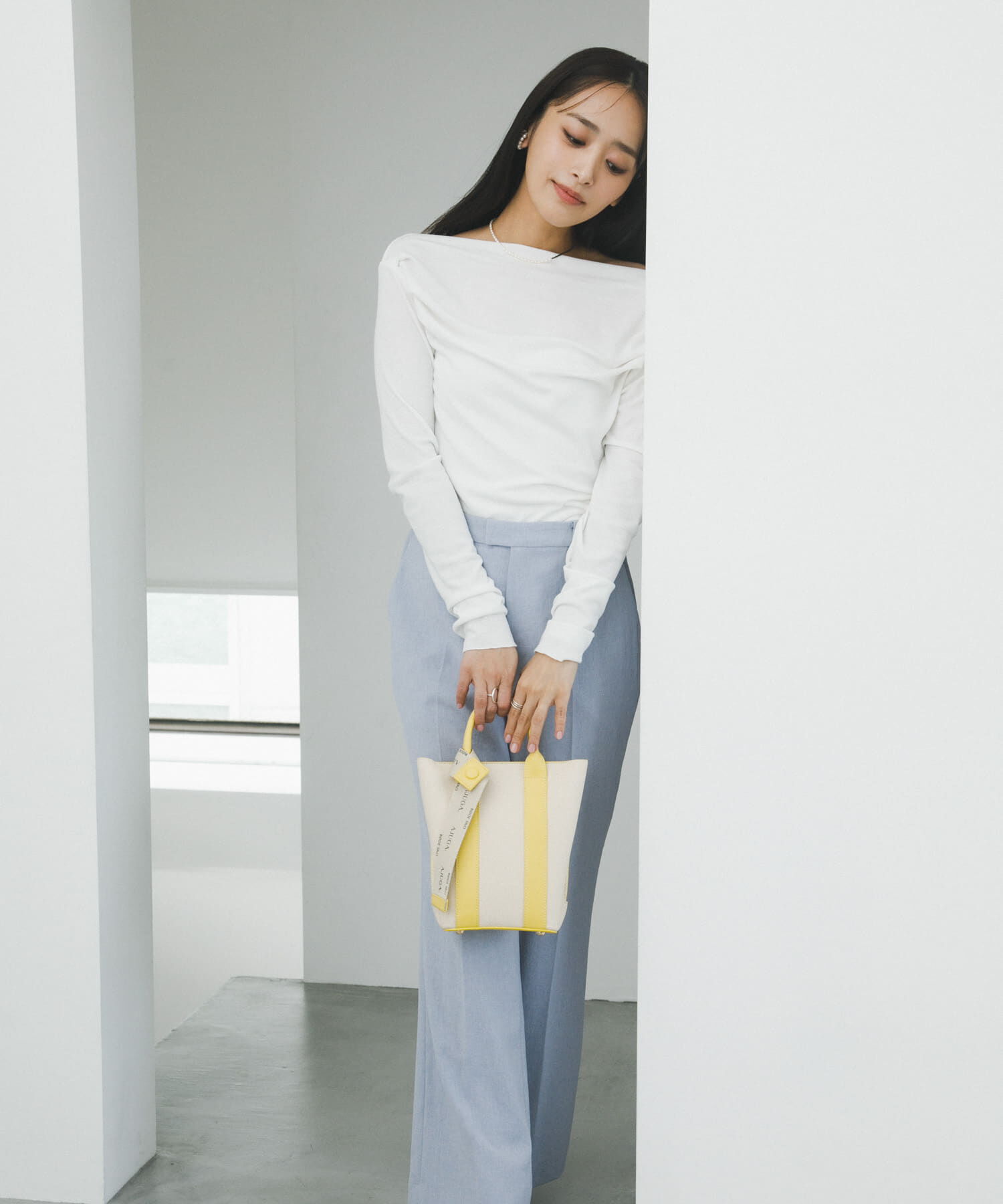 RODE SKO「『別注』AJUGA.&times;RODE SKO　ロゴリボン付ショルダーバッグ」|ショルダー・メッセンジャー|