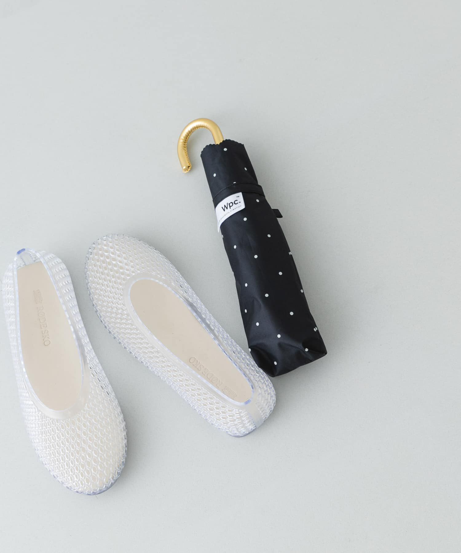 RODE SKO「Wpc.　レースカットドット日傘」|傘|