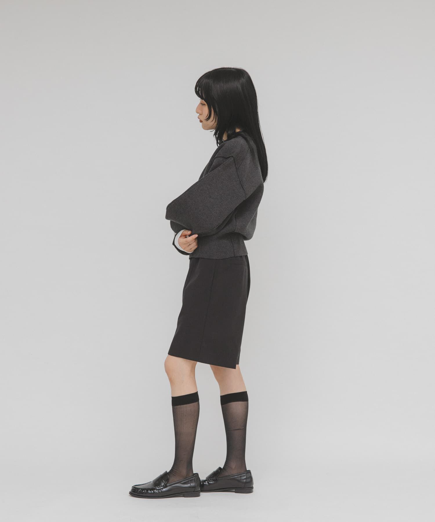  「スウェットライクニット」|ニット・セーター|