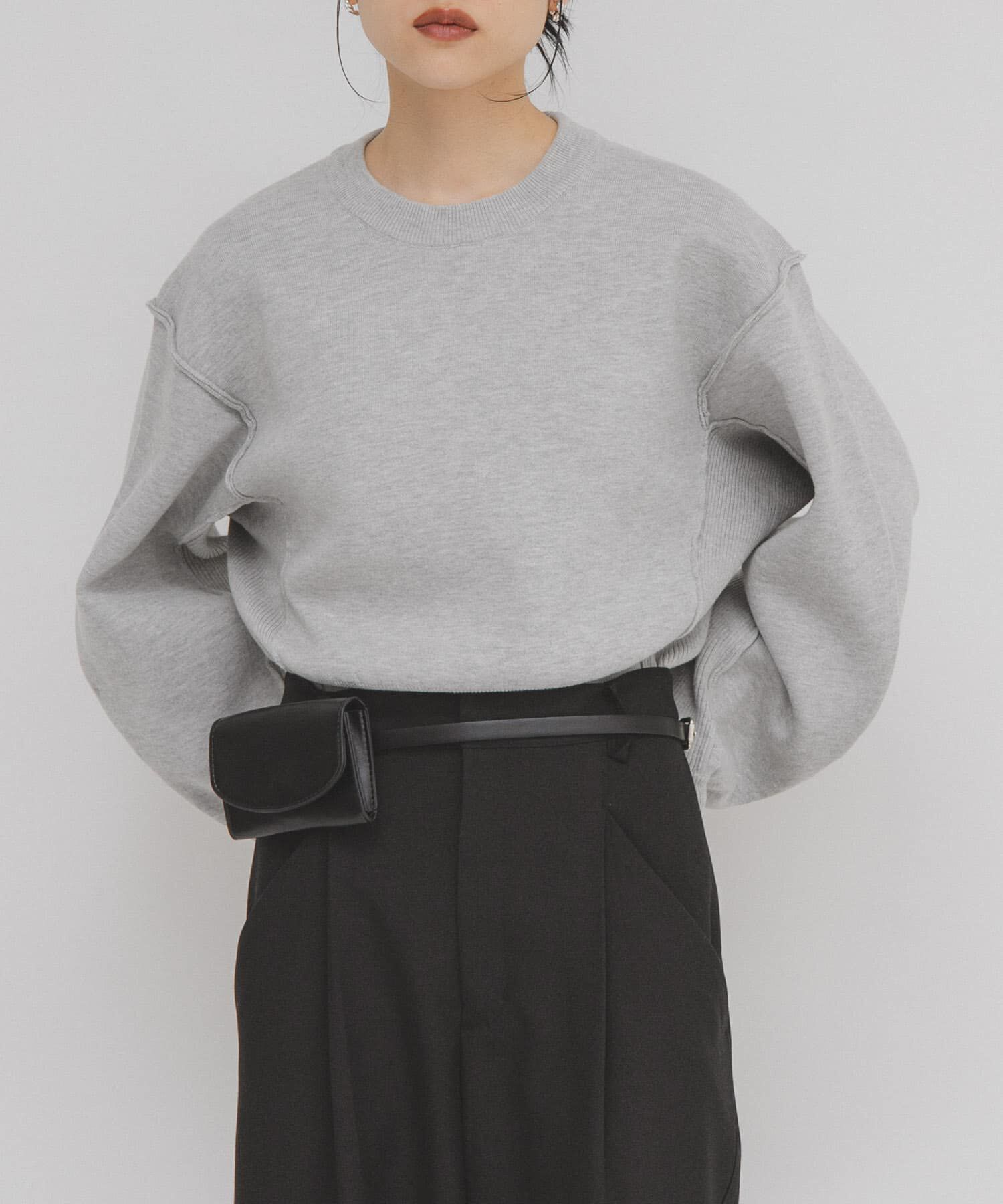  「スウェットライクニット」|ニット・セーター|