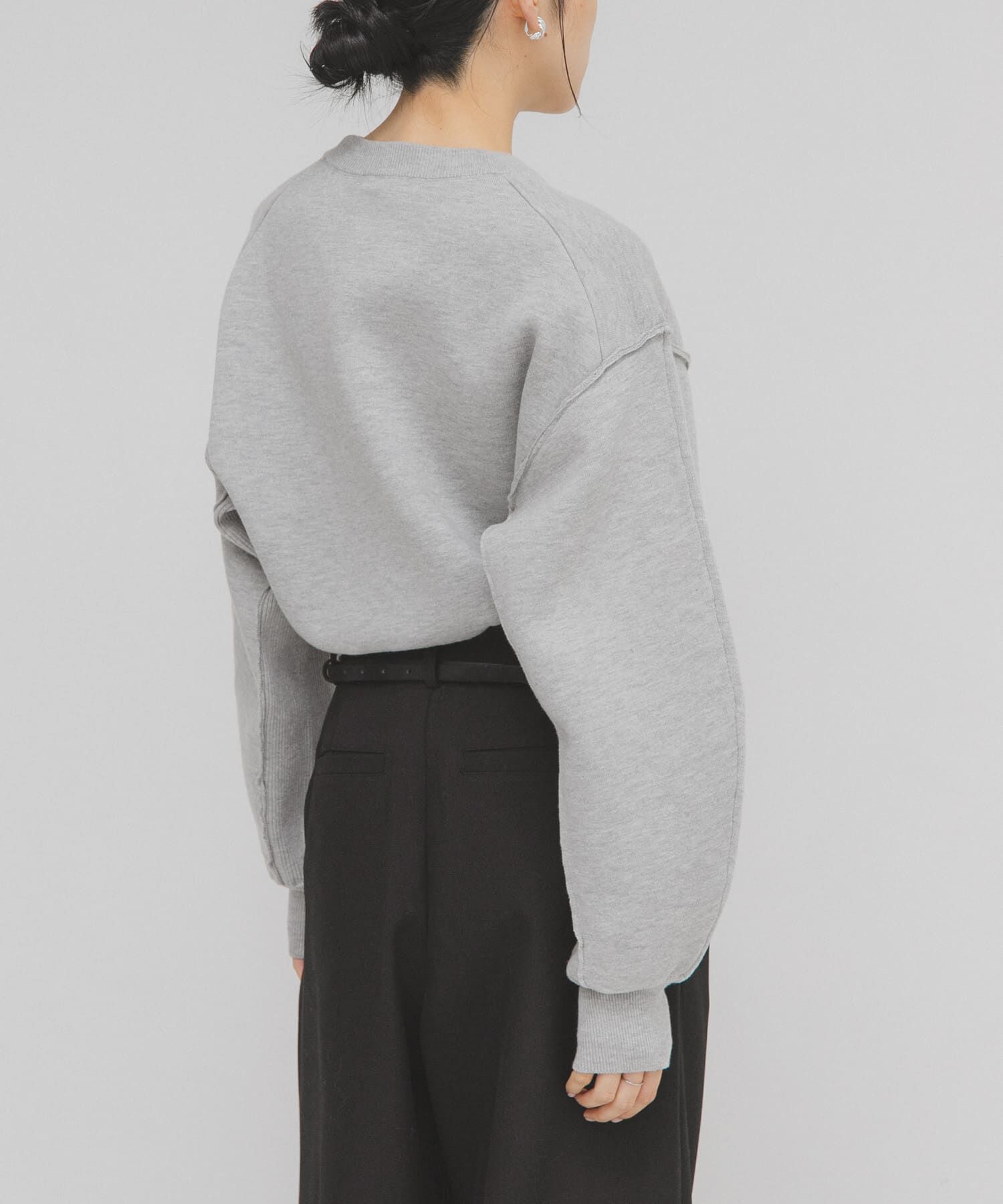  「スウェットライクニット」|ニット・セーター|