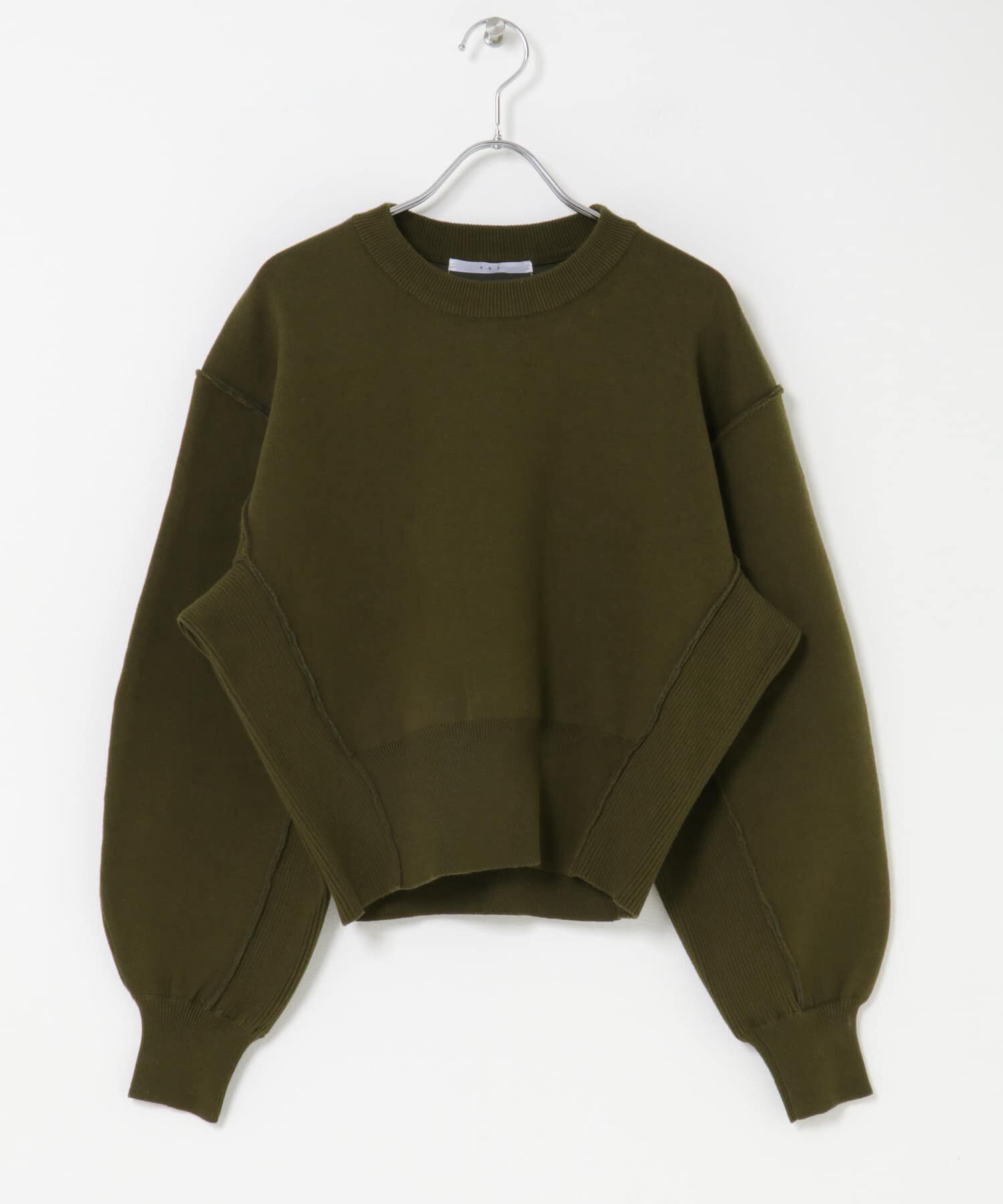  「スウェットライクニット」|ニット・セーター|