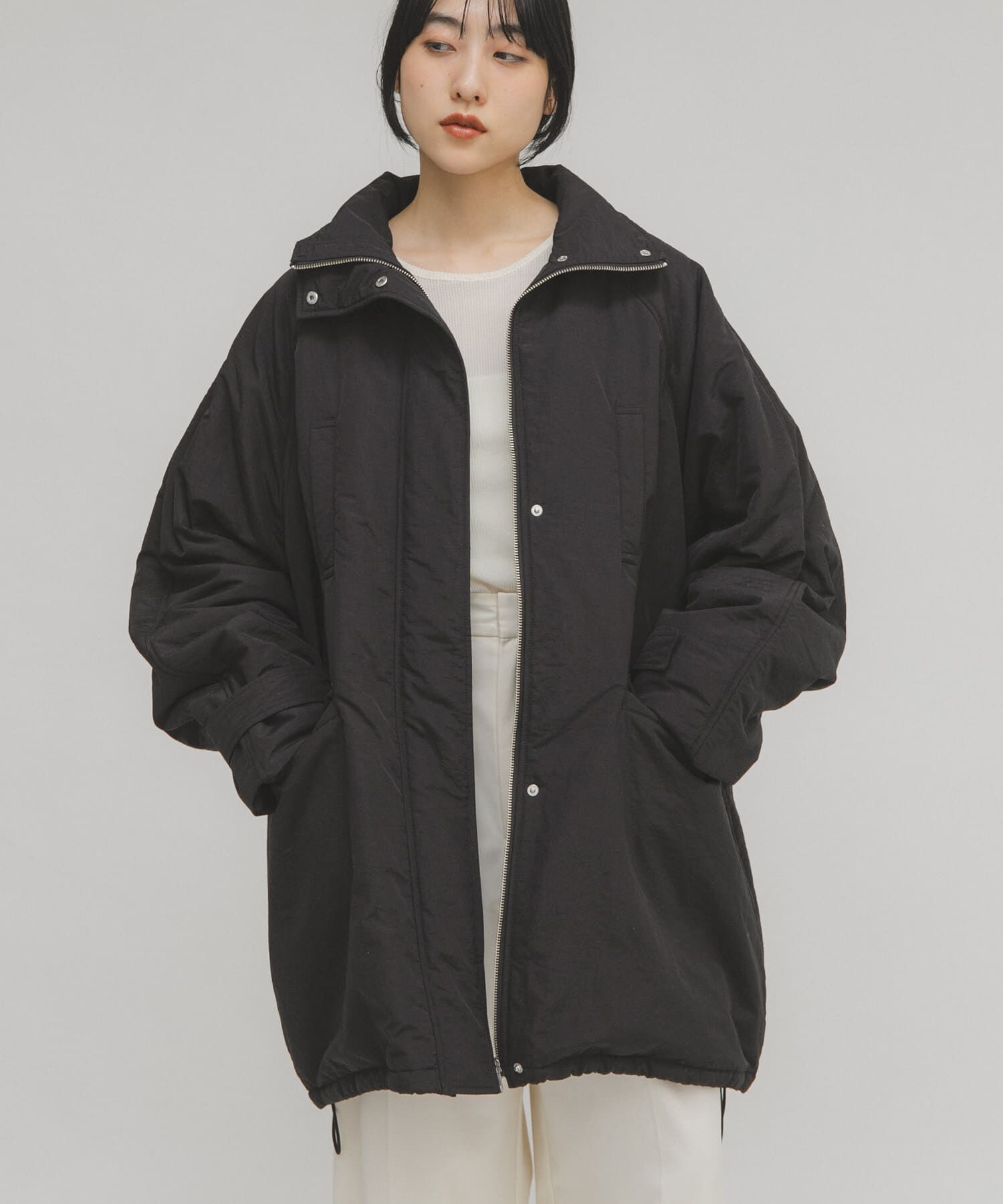  「モンスターパテッドミドルコート」|ダウン|