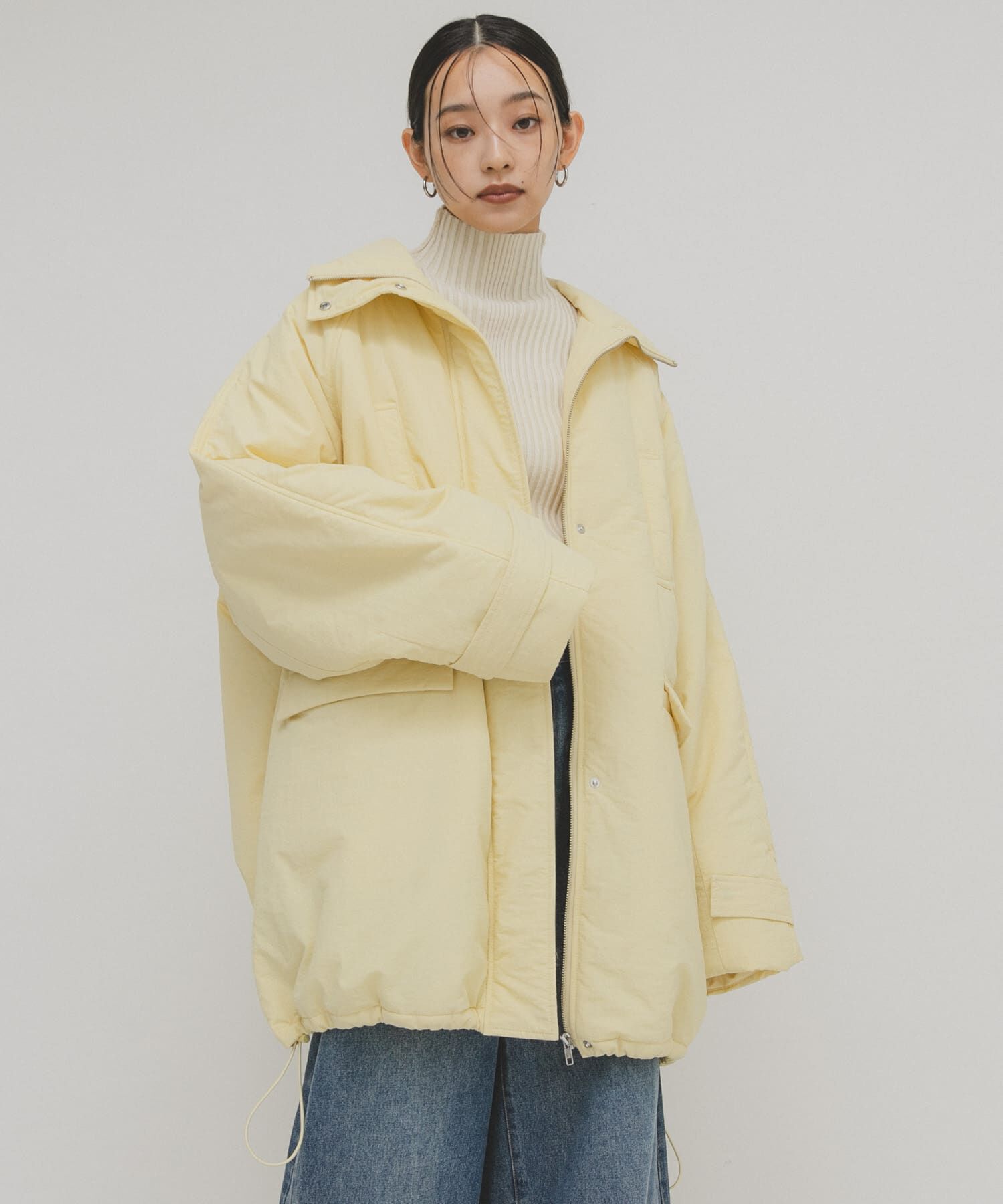  「モンスターパテッドミドルコート」|ダウン|