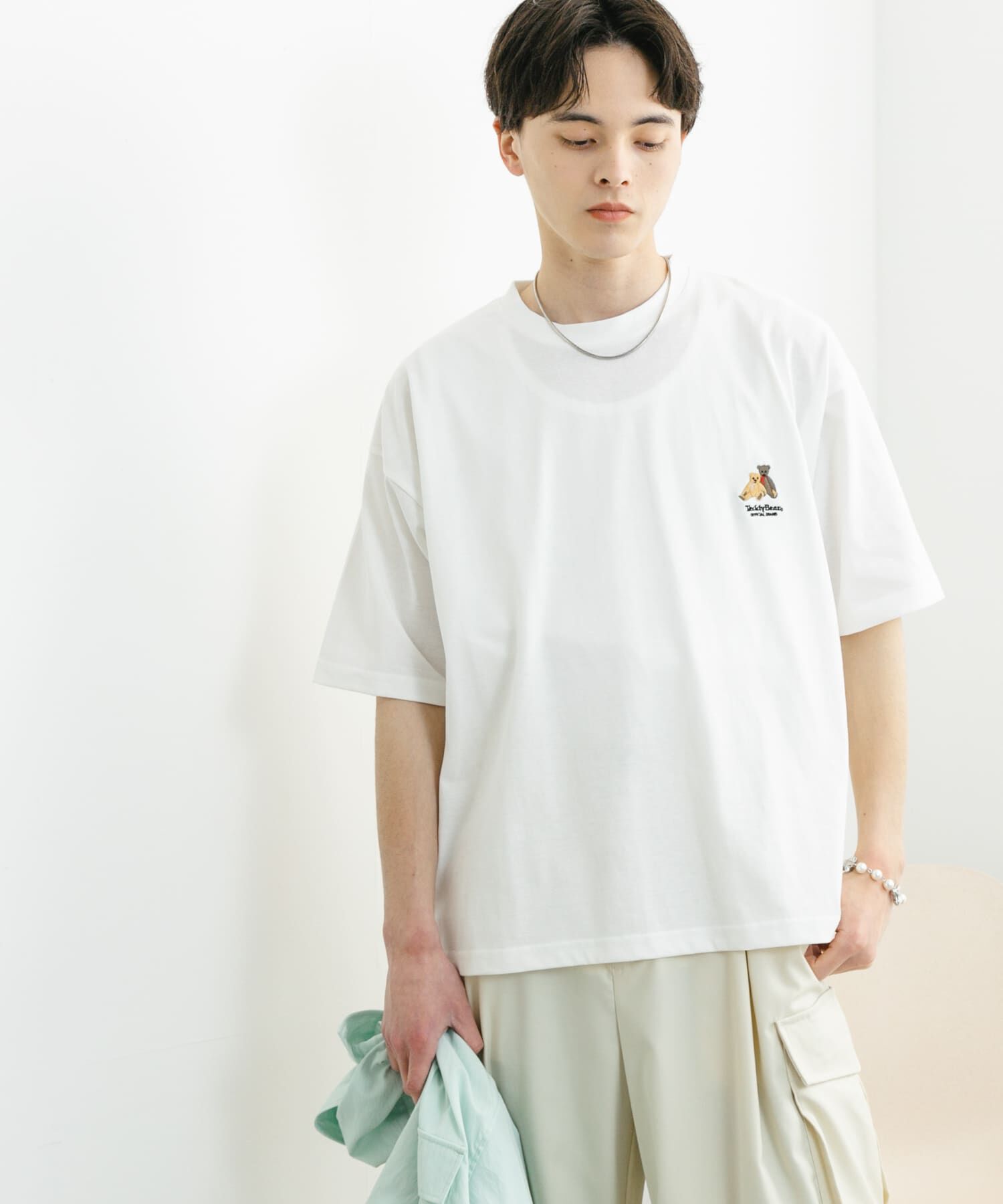SENSE OF PLACE by URBAN RESEARCH「『別注』TeddyBear&times;SENSE OF PLACE　ショートスリーブTシャツ」|Tシャツ・カットソー|