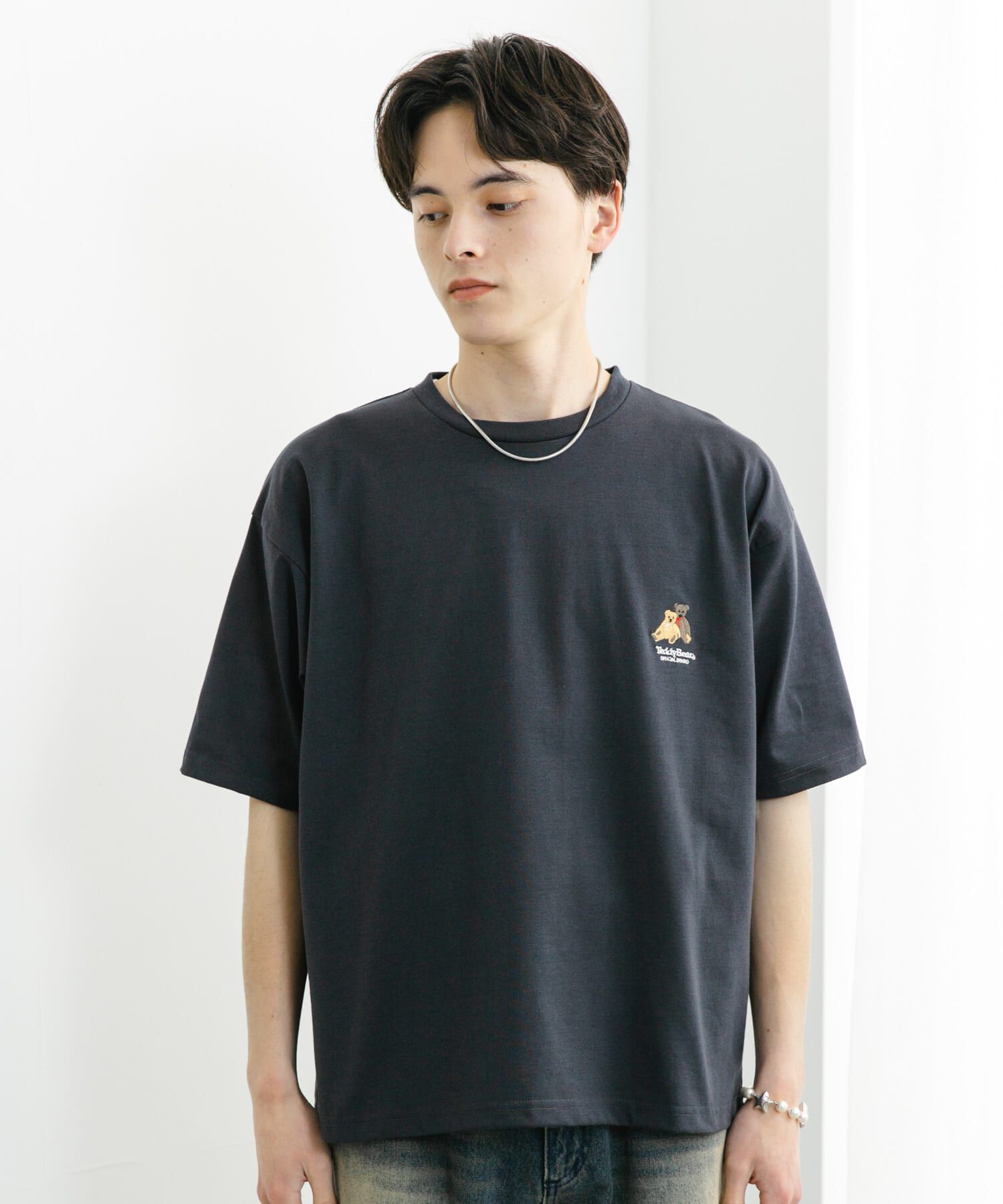 SENSE OF PLACE by URBAN RESEARCH「『別注』TeddyBear&times;SENSE OF PLACE　ショートスリーブTシャツ」|Tシャツ・カットソー|