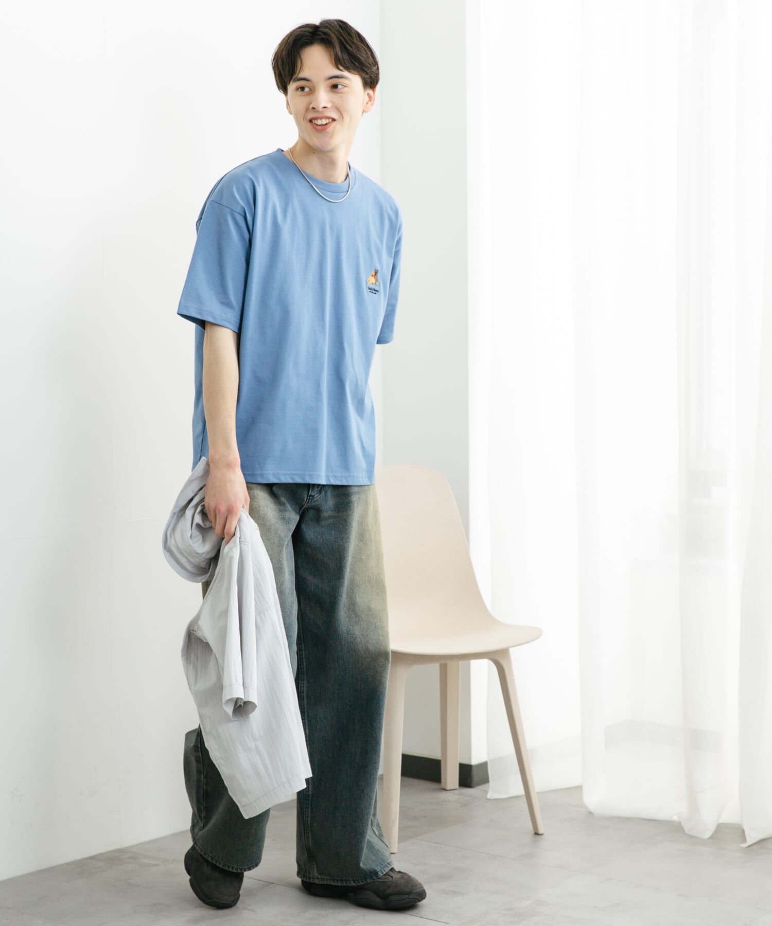 SENSE OF PLACE by URBAN RESEARCH「『別注』TeddyBear&times;SENSE OF PLACE　ショートスリーブTシャツ」|Tシャツ・カットソー|