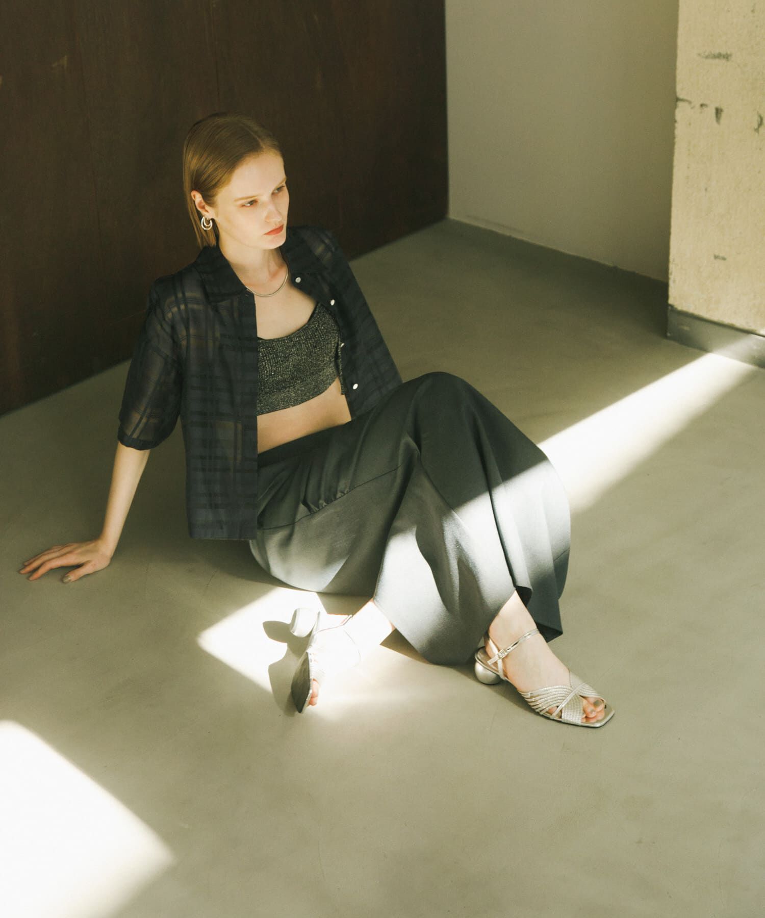 SENSE OF PLACE by URBAN RESEARCH「メタリックサンダル」|サンダル|