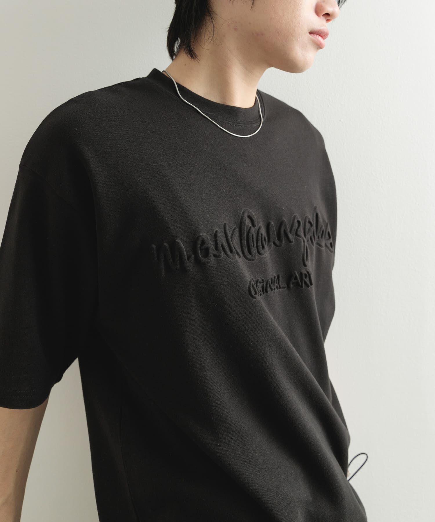 SENSE OF PLACE by URBAN RESEARCH「『WEB限定』Mark Gonzales　プリントクルーネックドローコードTシャツ」|Tシャツ・カットソー|