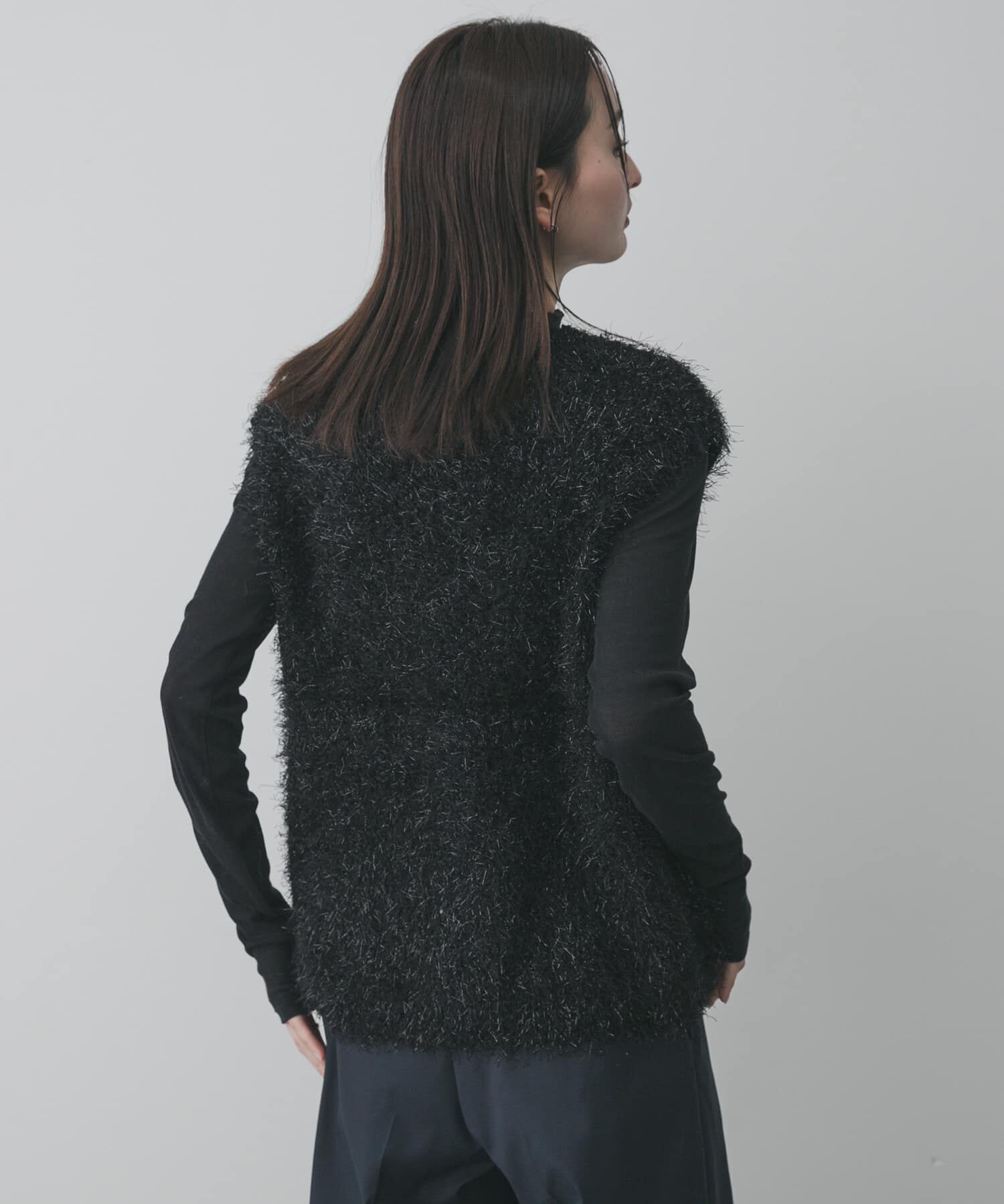 SENSE OF PLACE by URBAN RESEARCH「モールフェザーニットベスト」|ベスト・ジレ|