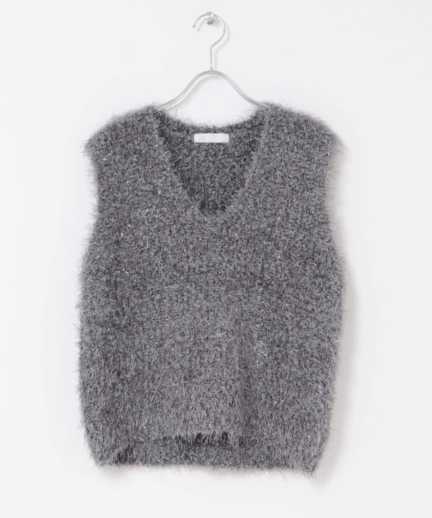 SENSE OF PLACE by URBAN RESEARCH「モールフェザーニットベスト」|ベスト・ジレ|