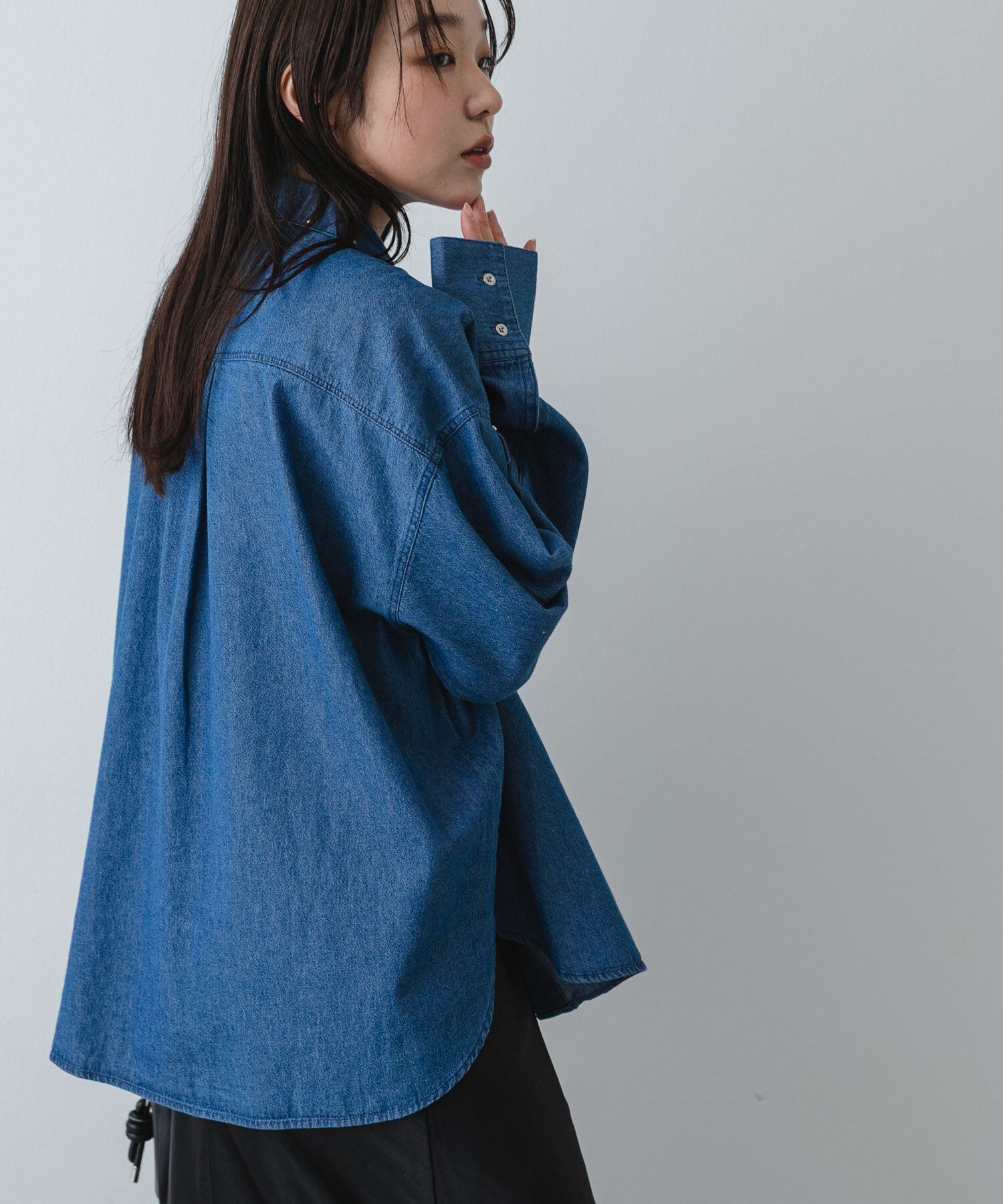SENSE OF PLACE by URBAN RESEARCH「スタッズデニムシャツ」|シャツ・ブラウス|