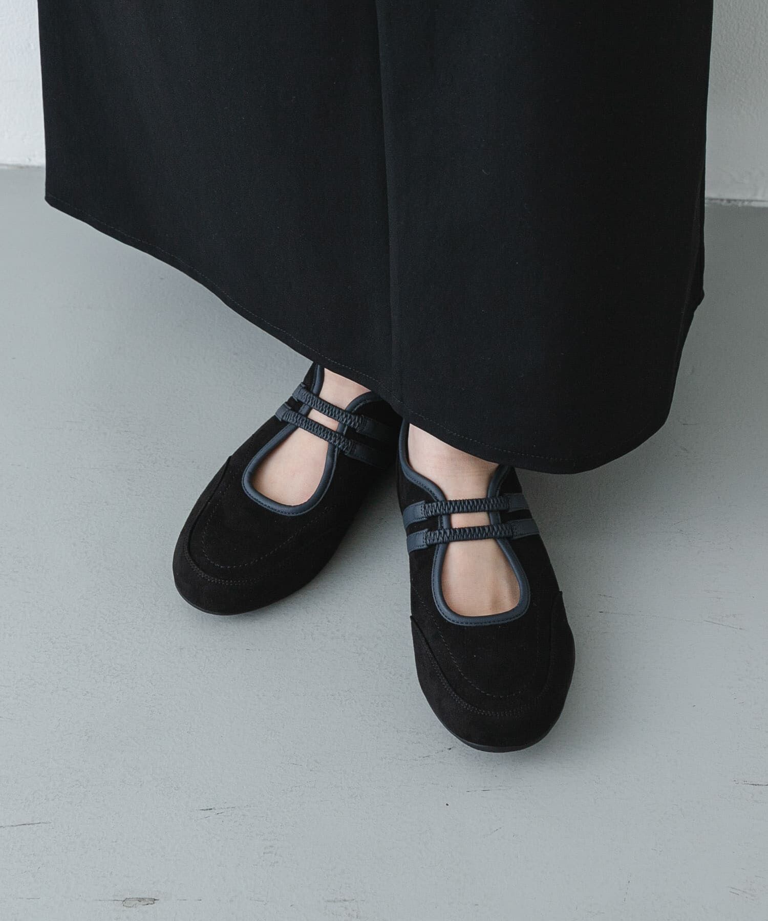 SENSE OF PLACE by URBAN RESEARCH「『軽量』フラットソールバレエスニーカー」|バレエシューズ|